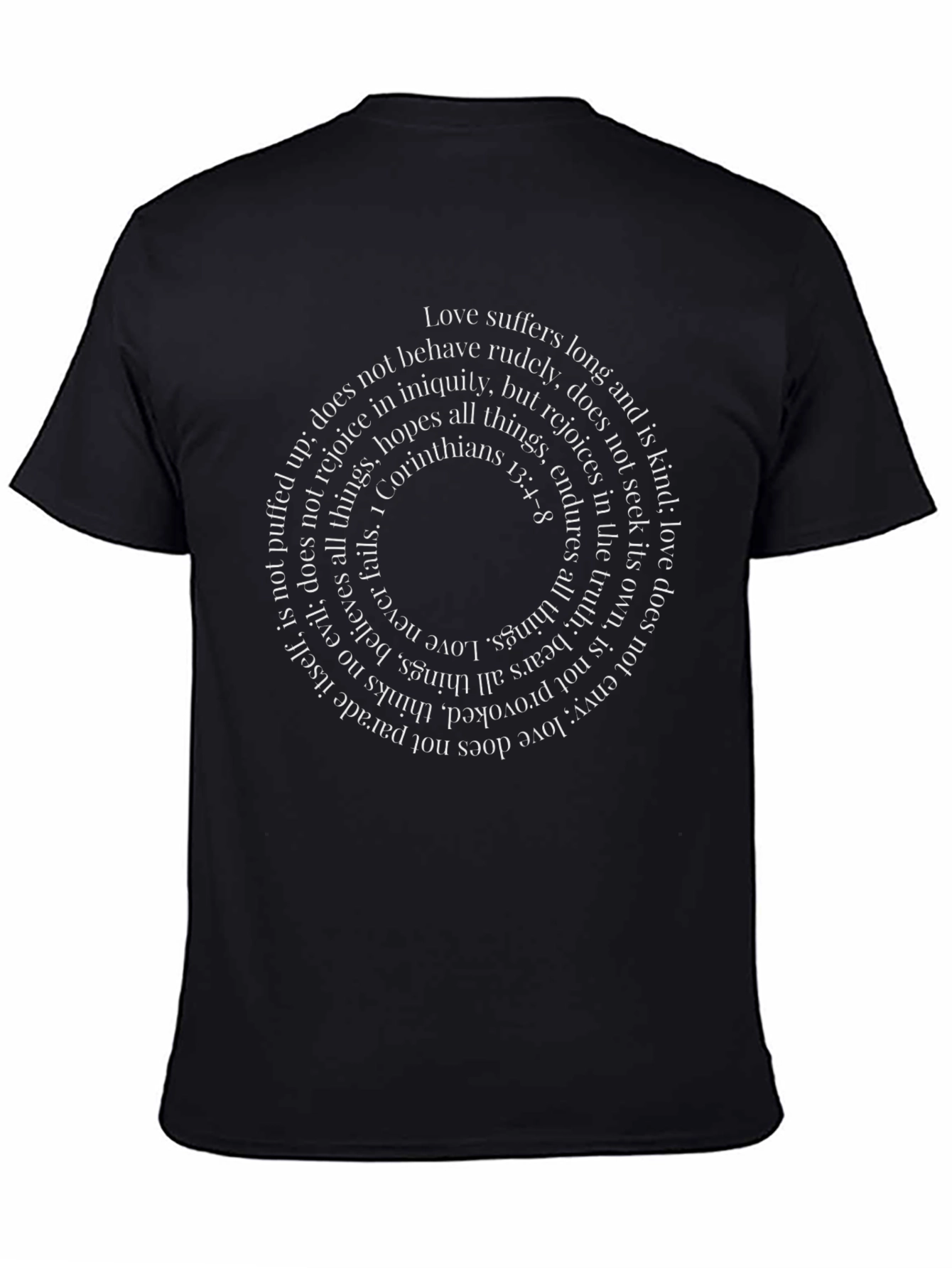 Love Scripture Graphic Tee - Inspiring Faith Apparel
