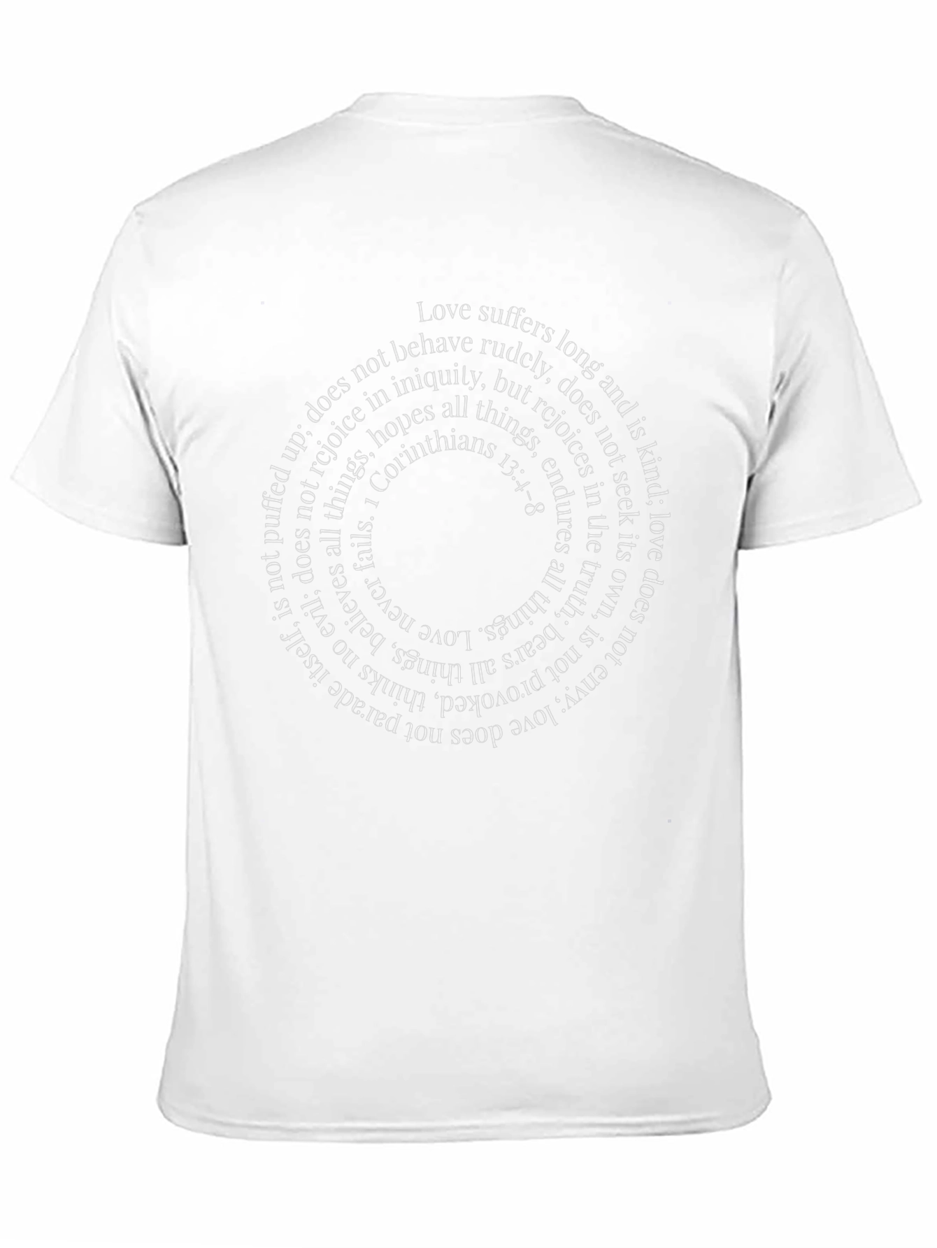 Love Scripture Graphic Tee - Inspiring Faith Apparel