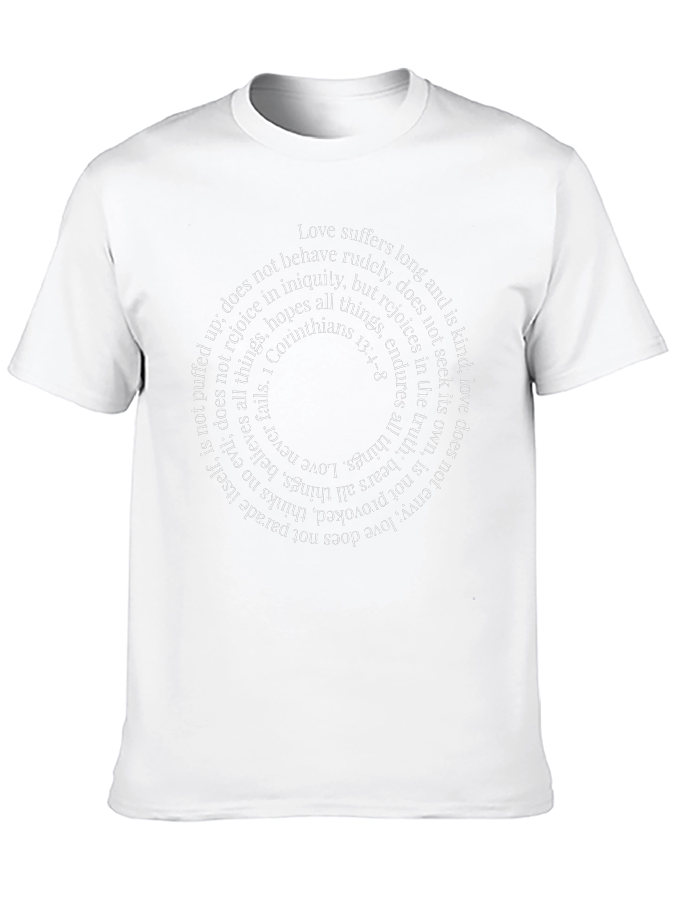 Love Scripture Graphic Tee - Inspiring Faith Apparel