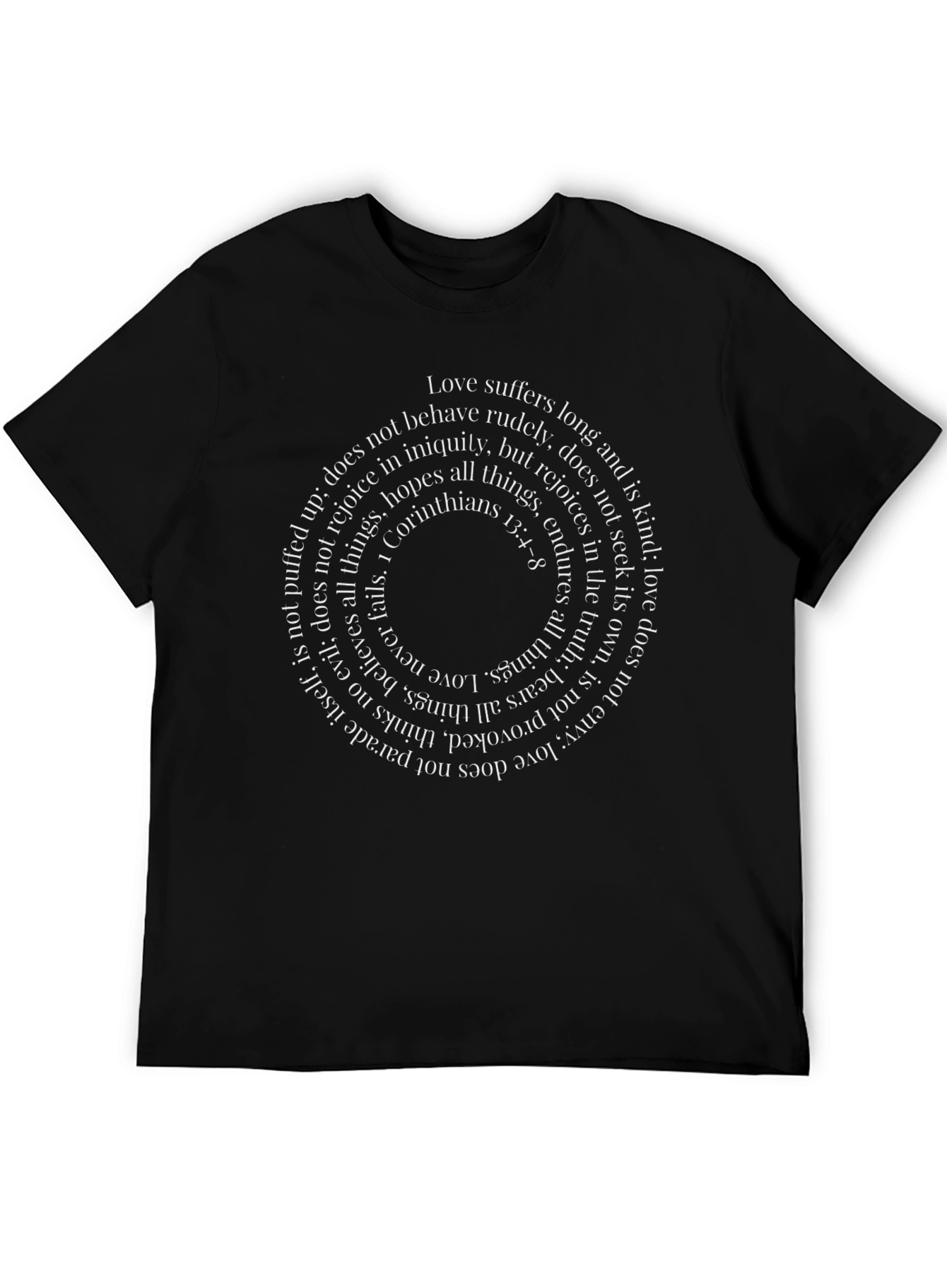 Love Scripture Graphic Tee - Inspiring Faith Apparel