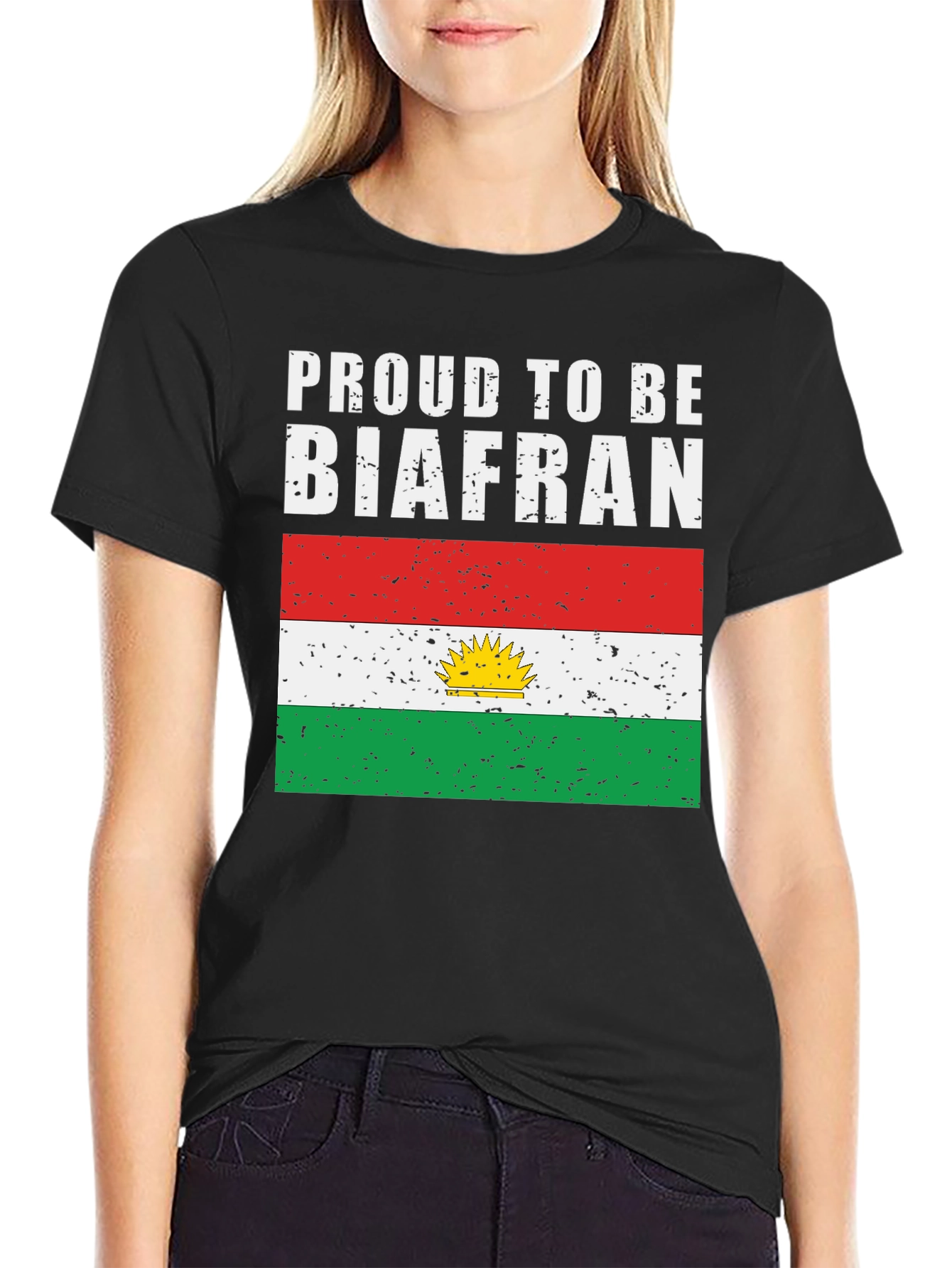 Proud To Be Biafran T-Shirt - Biafran Flag