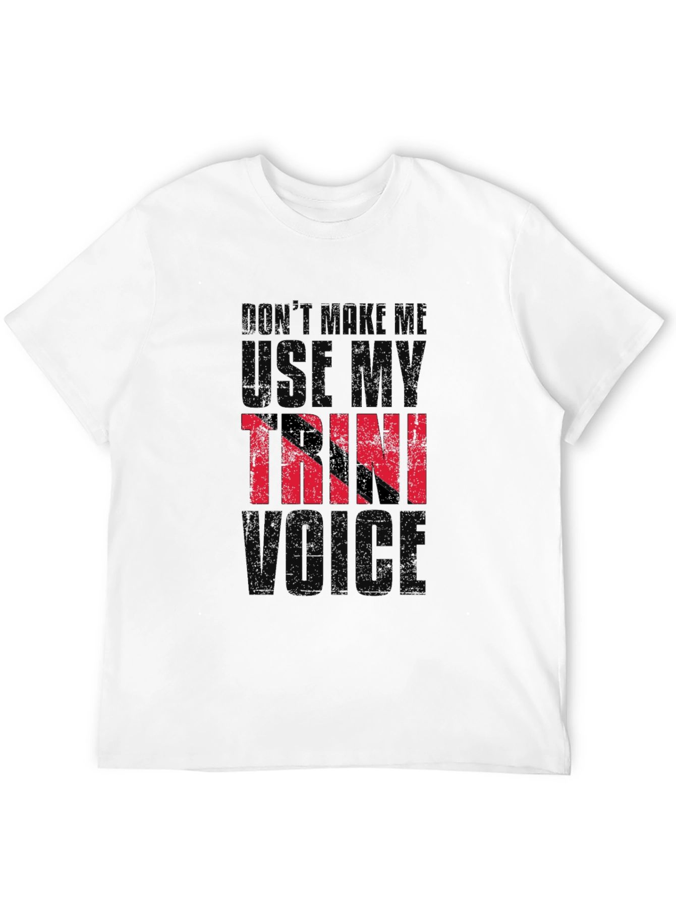 Trini Voice Graphic Tee - Trinidad Flag