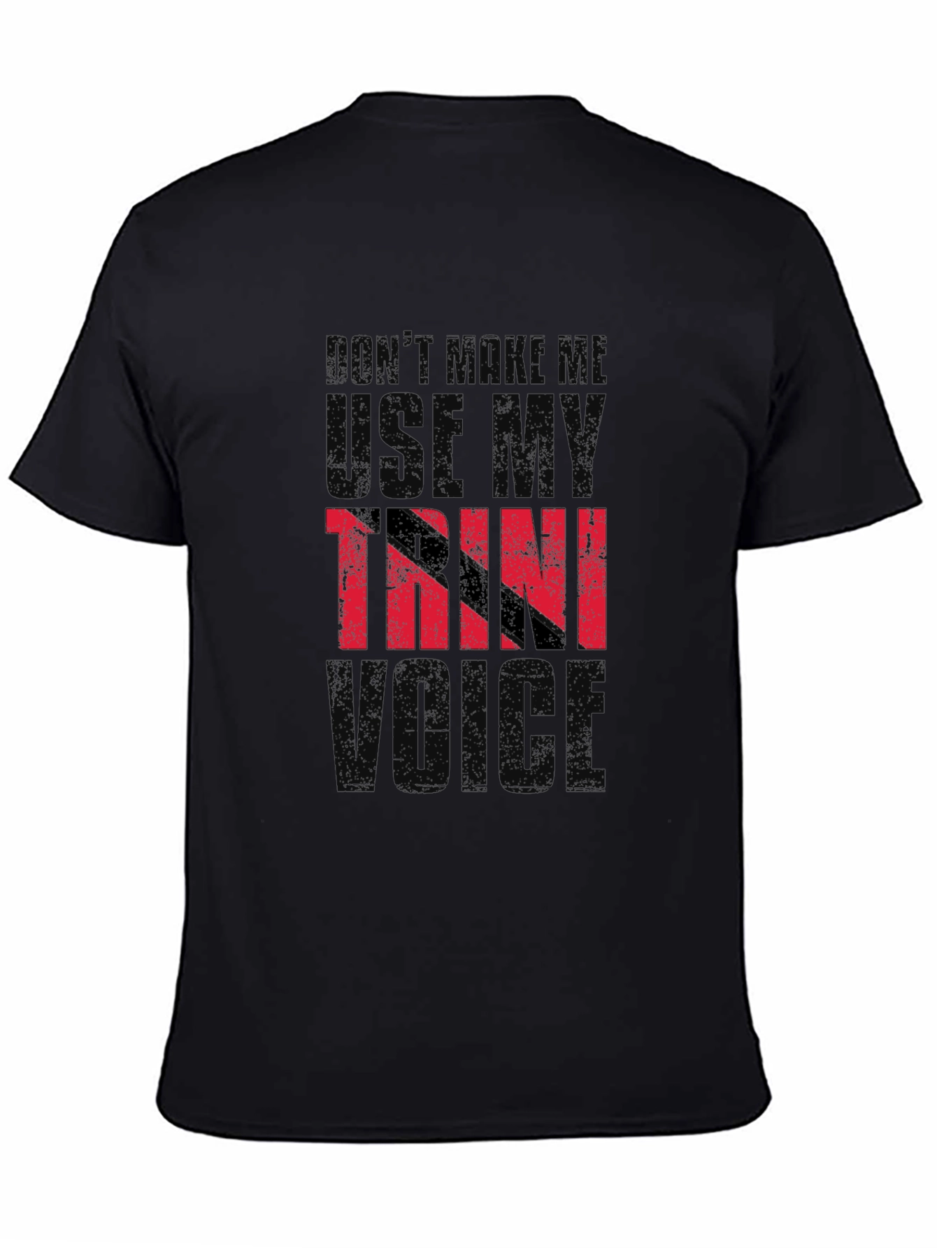 Trini Voice Graphic Tee - Trinidad Flag
