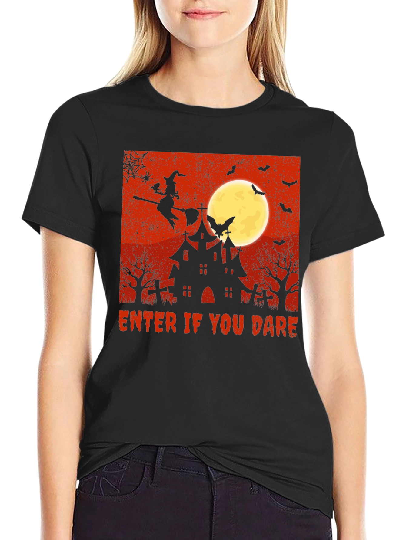 Enter If You Dare Halloween T-Shirt