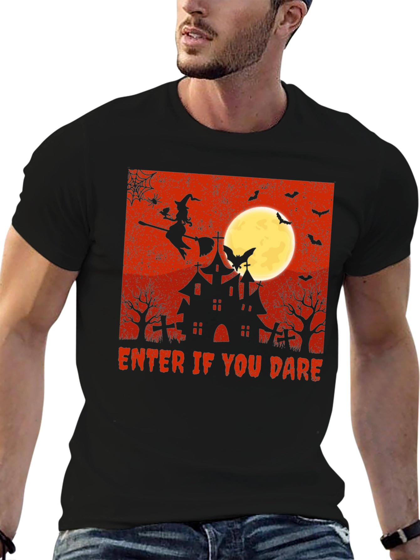 Enter If You Dare Halloween T-Shirt