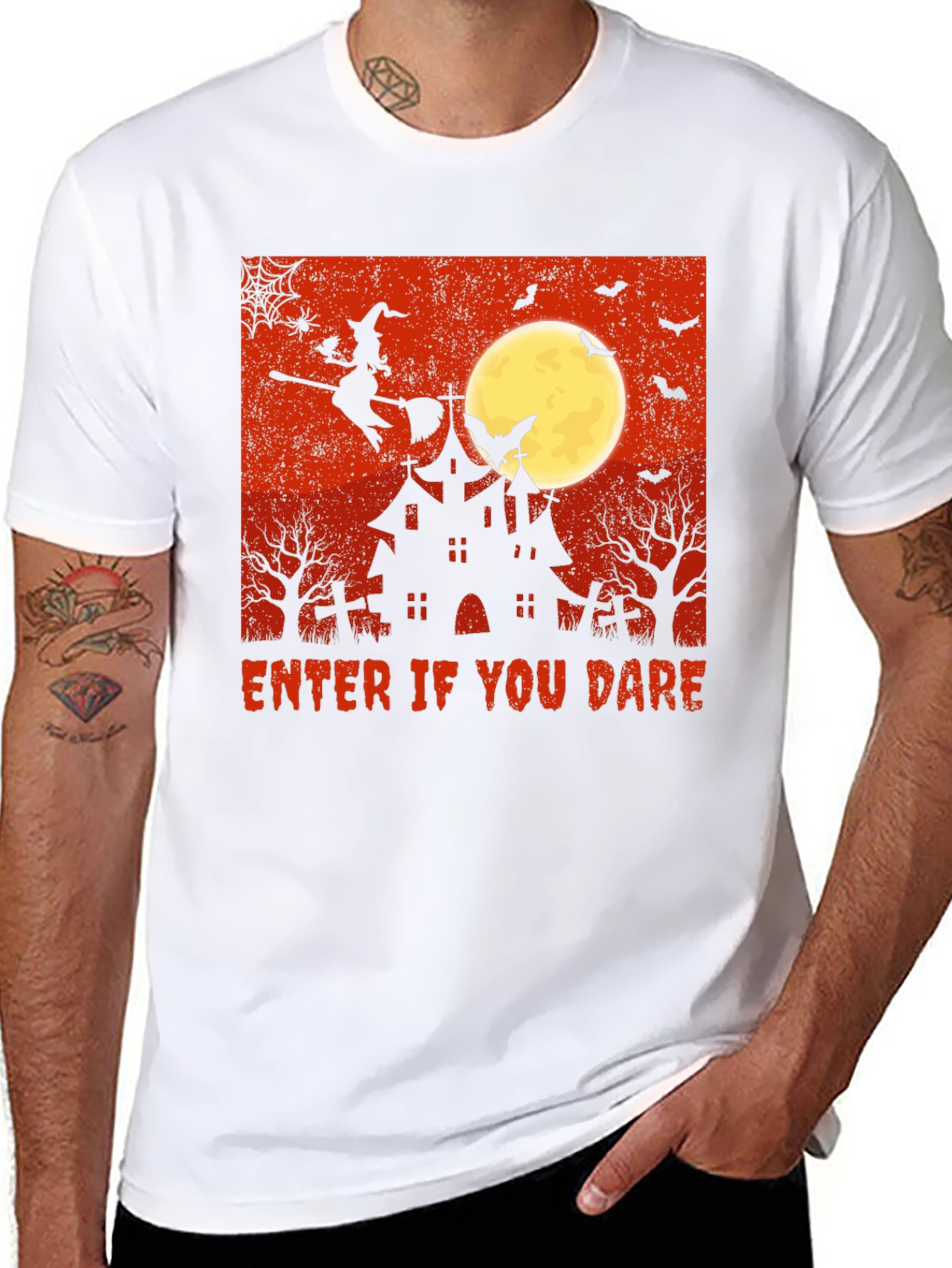 Enter If You Dare Halloween T-Shirt