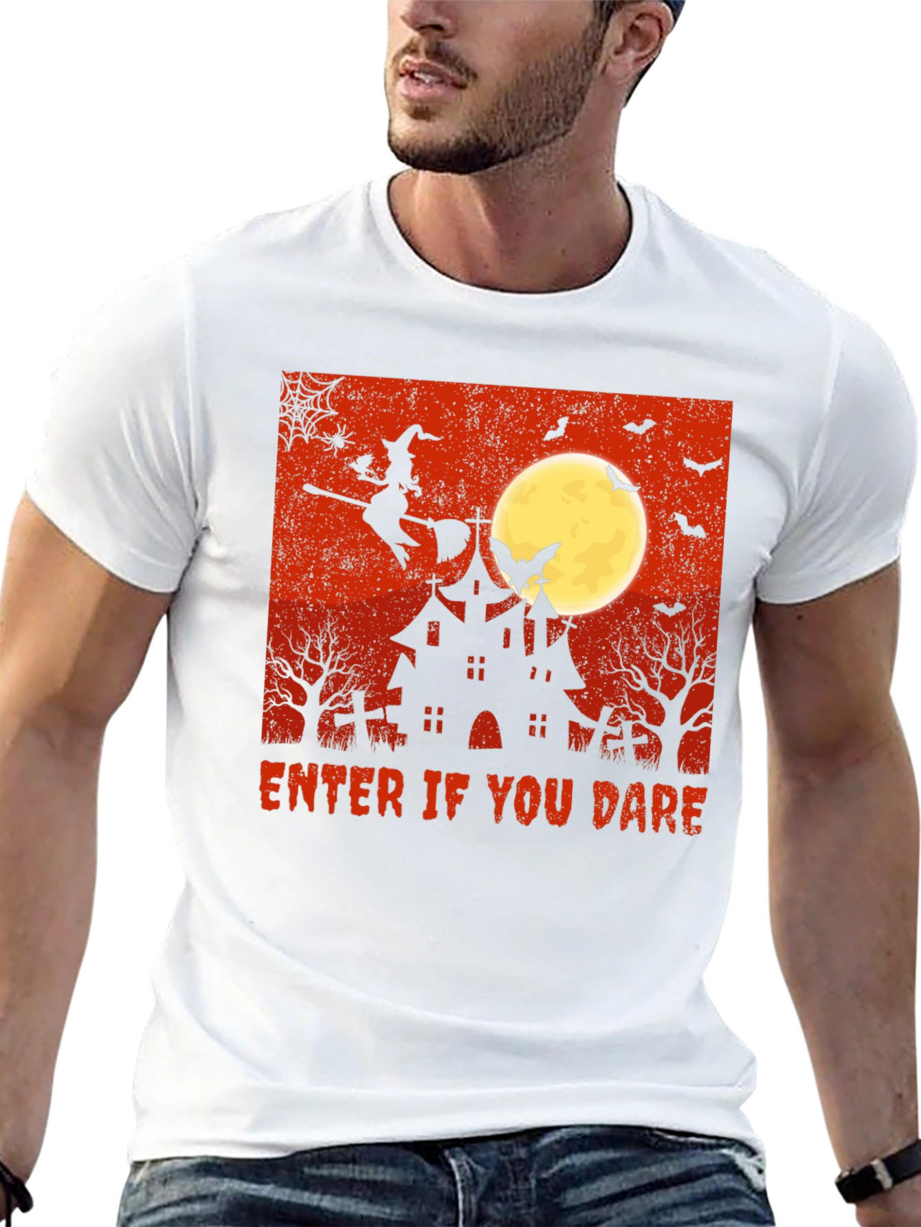 Enter If You Dare Halloween T-Shirt