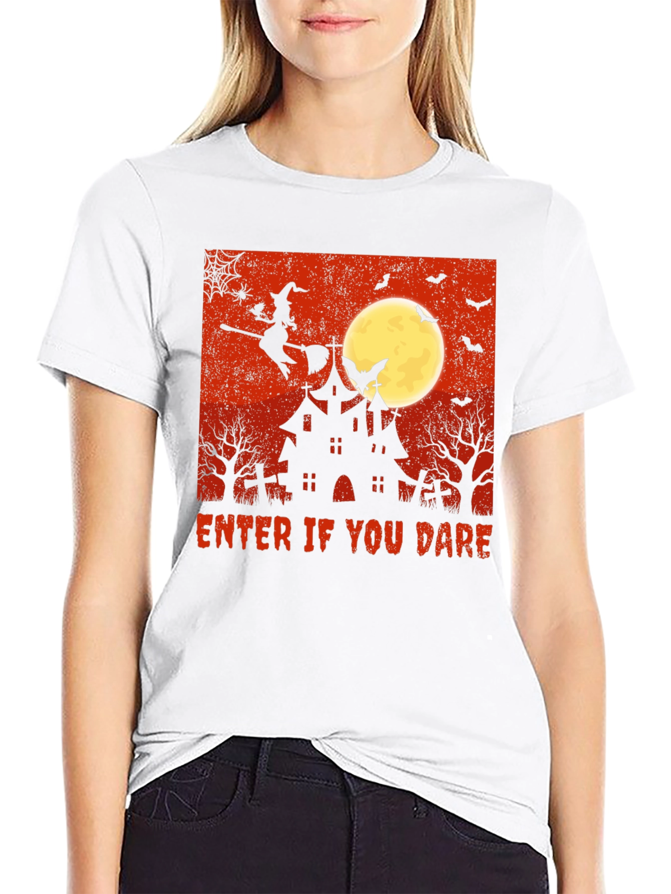 Enter If You Dare Halloween T-Shirt