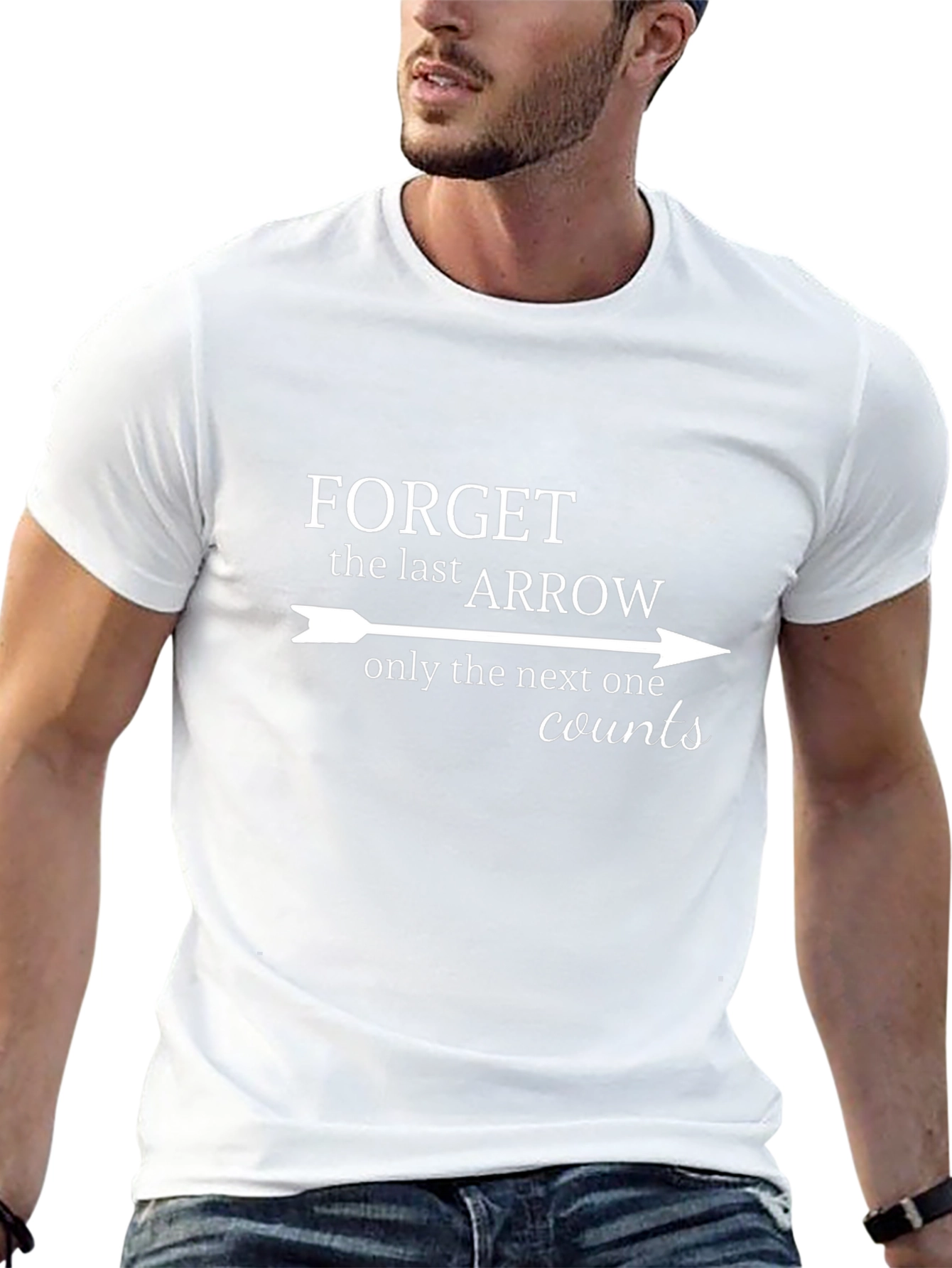 Forget the Last Arrow Graphic T-Shirt