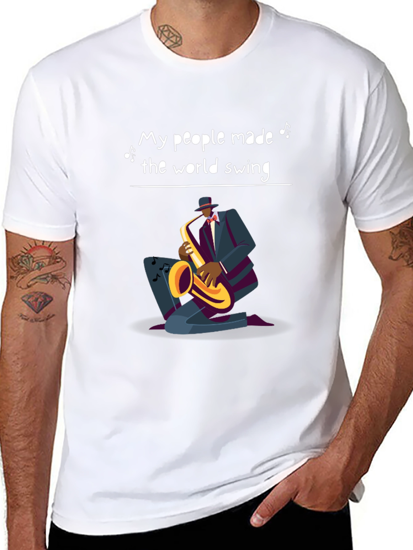 My People Made the World Swing Graphic Tee