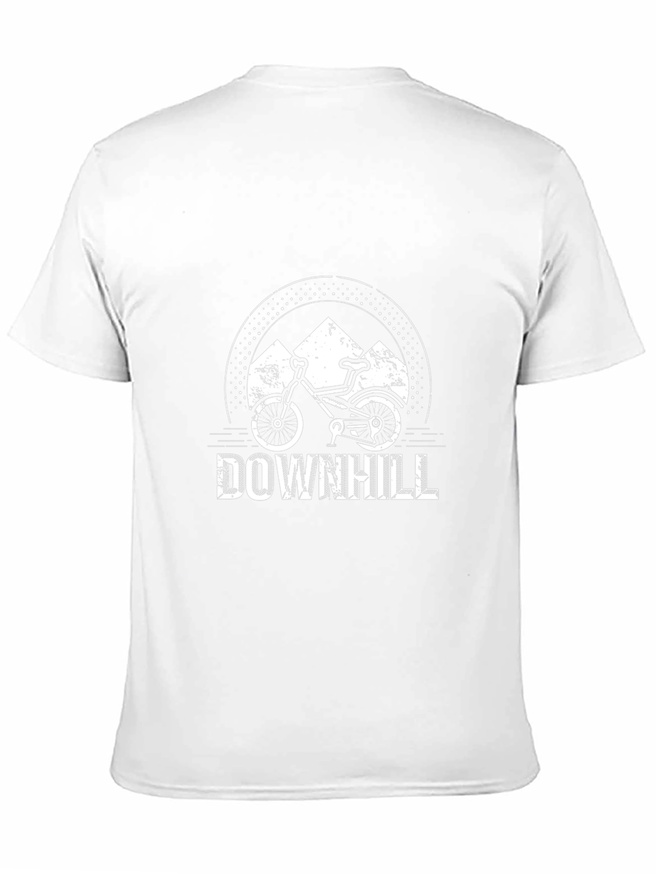 Downhill Mountain Bike Graphic T-Shirt