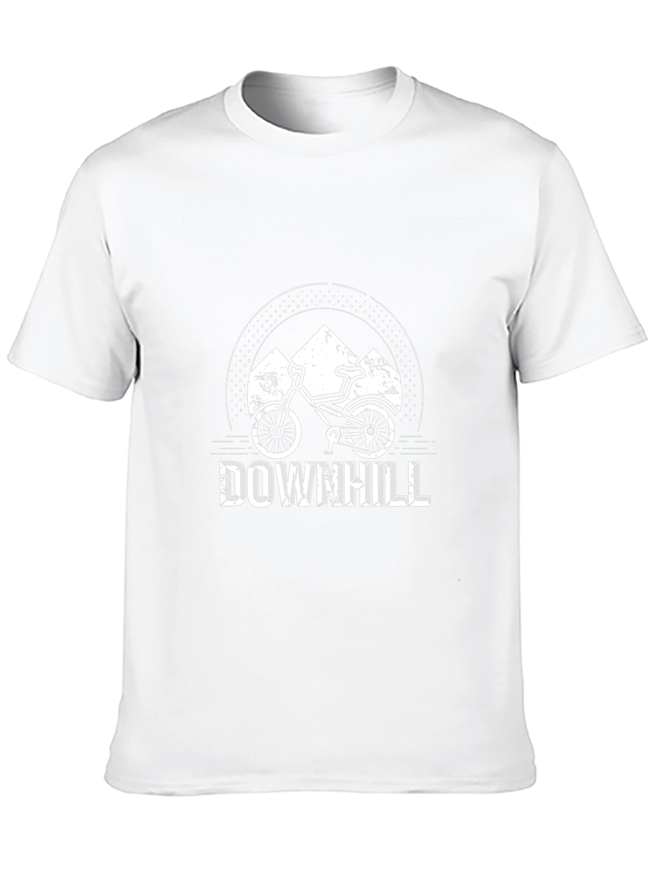 Downhill Mountain Bike Graphic T-Shirt