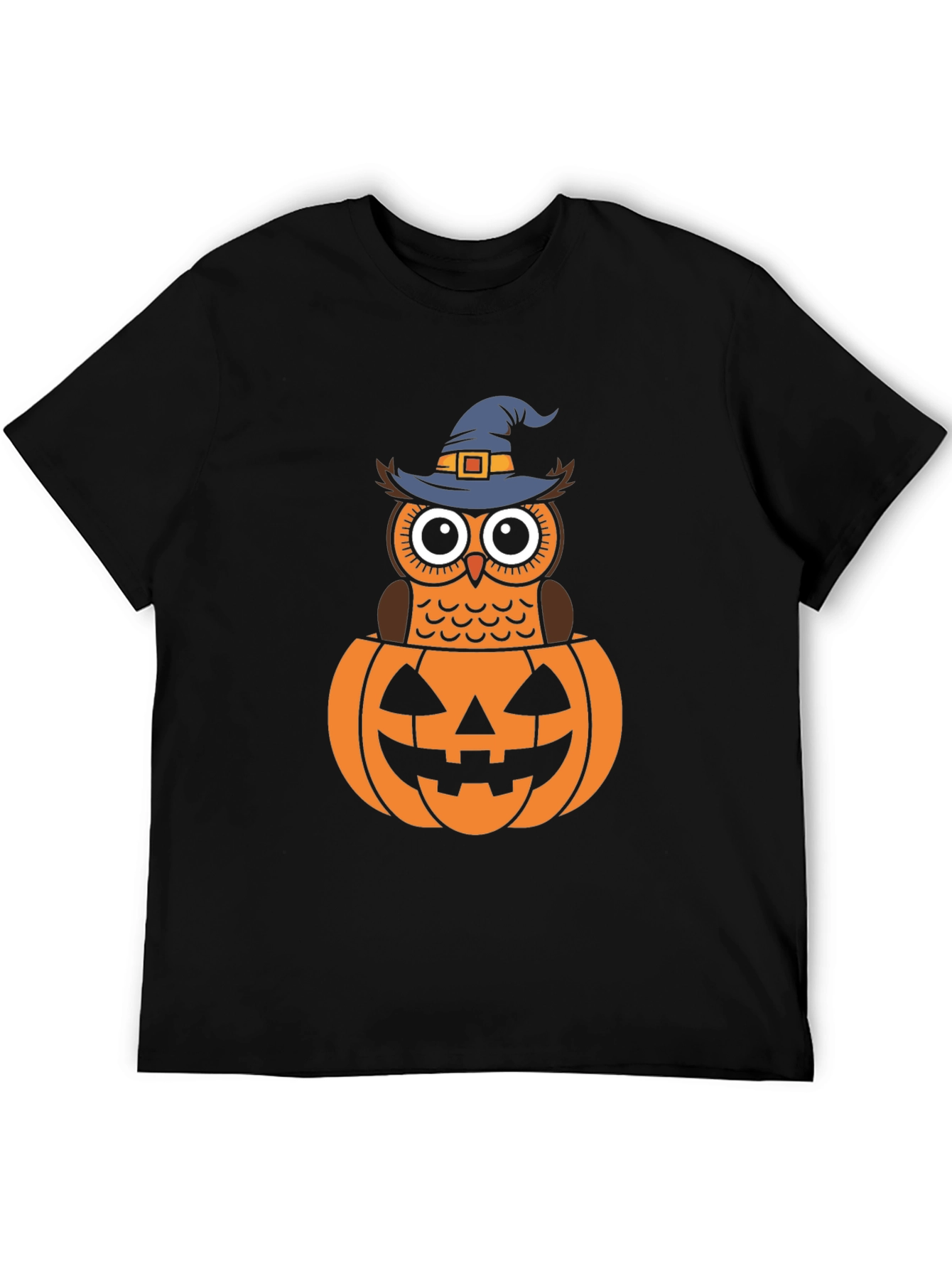 Halloween Owl in Pumpkin T-Shirt