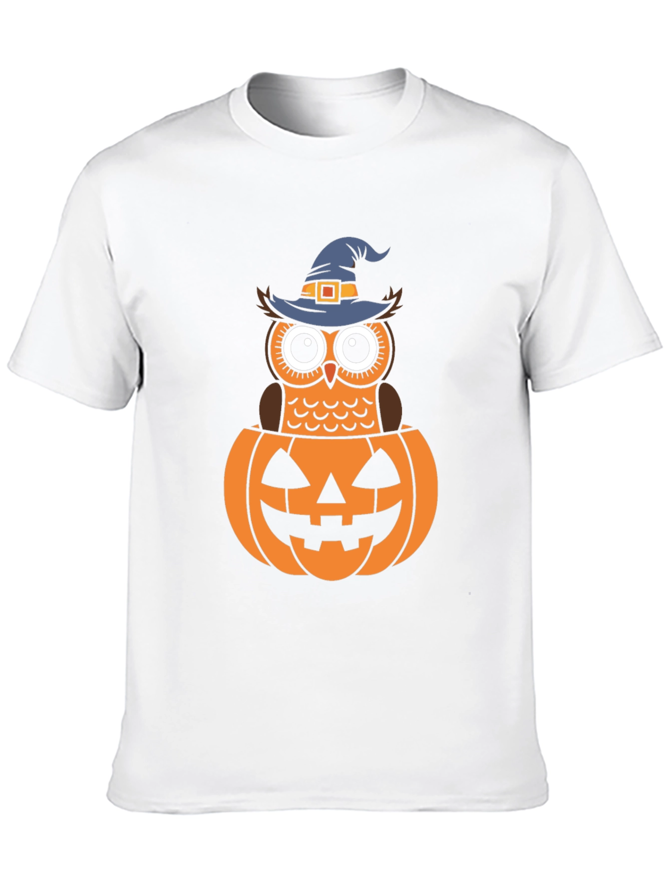 Halloween Owl in Pumpkin T-Shirt