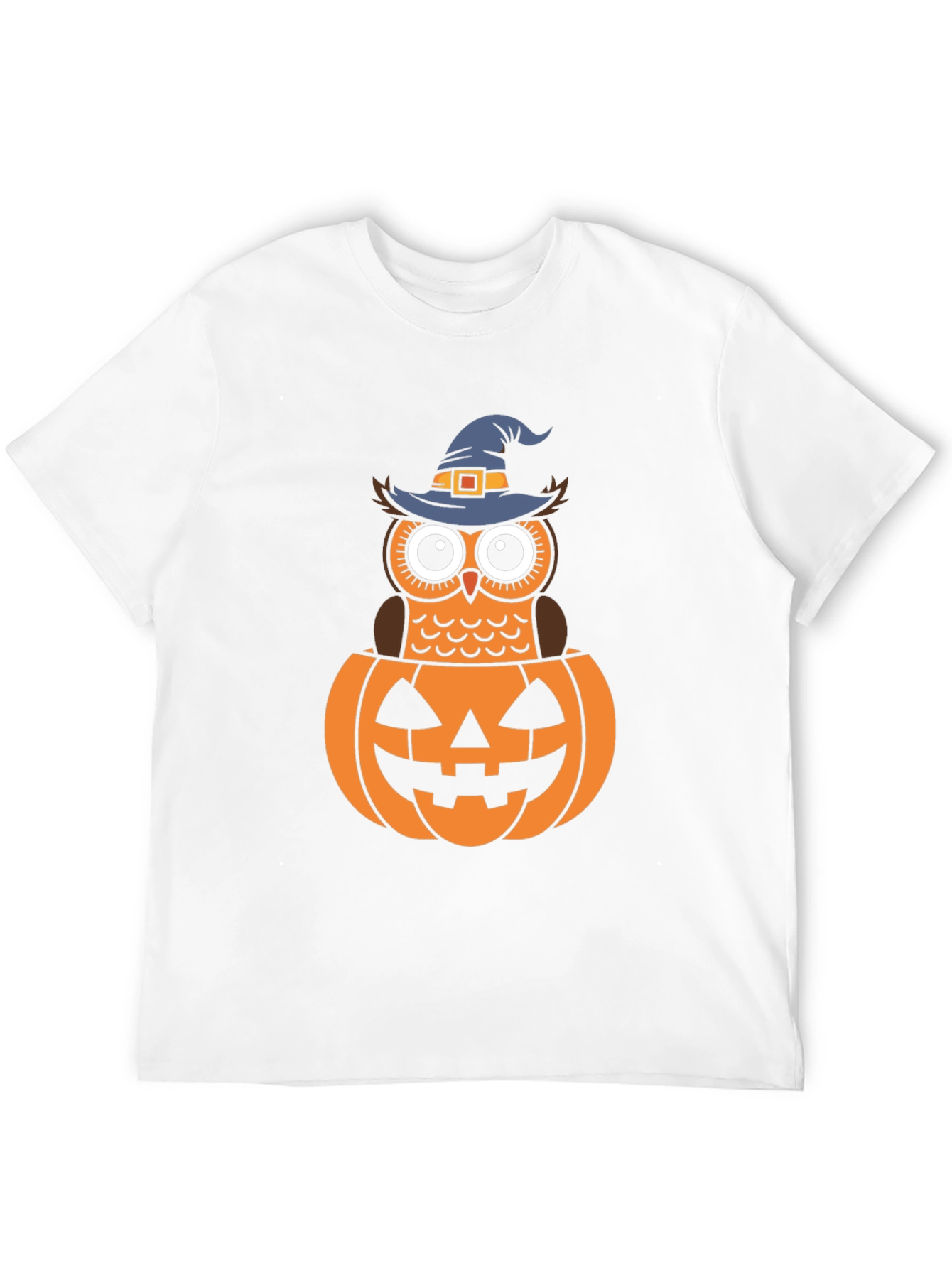 Halloween Owl in Pumpkin T-Shirt