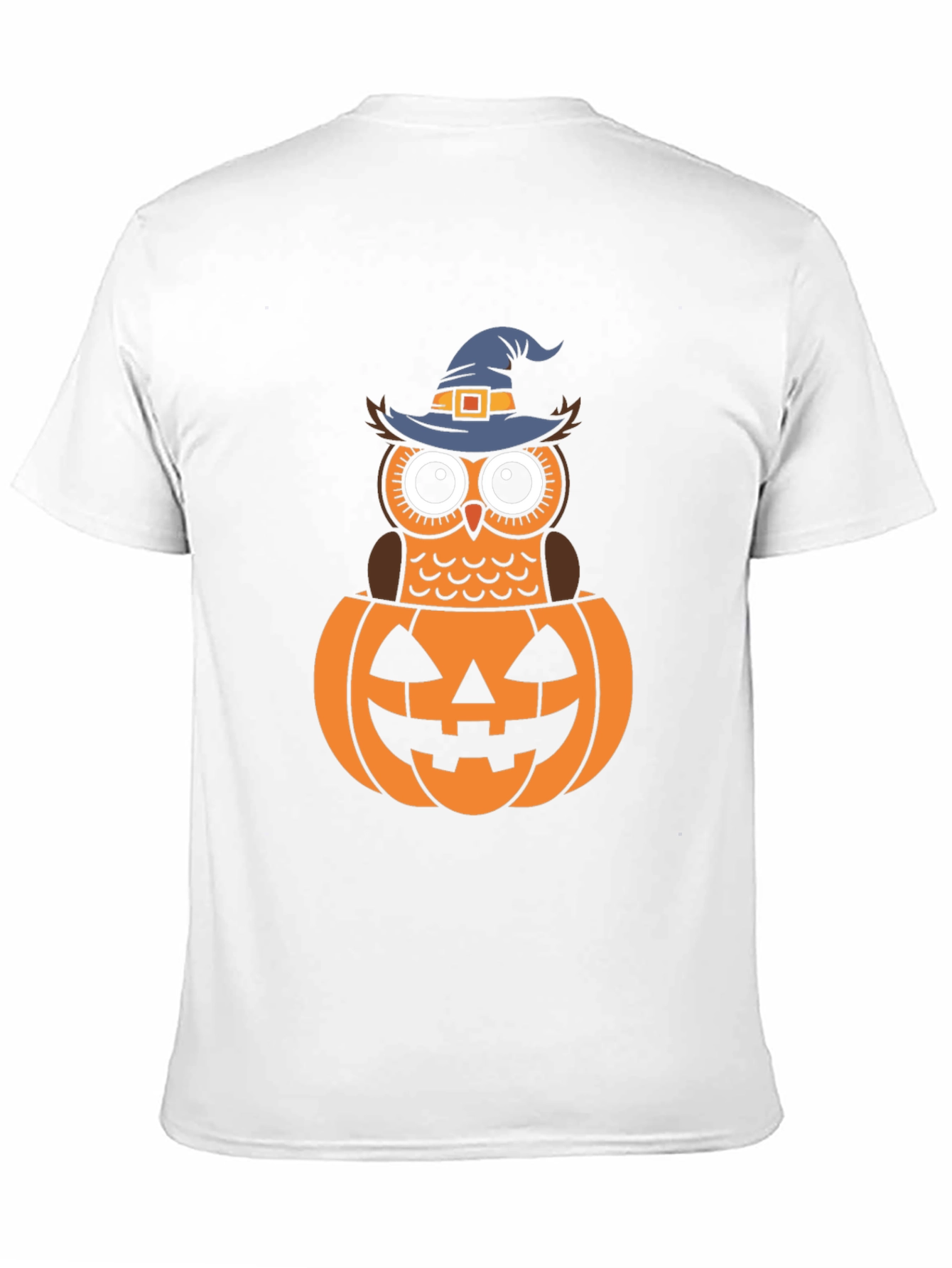 Halloween Owl in Pumpkin T-Shirt
