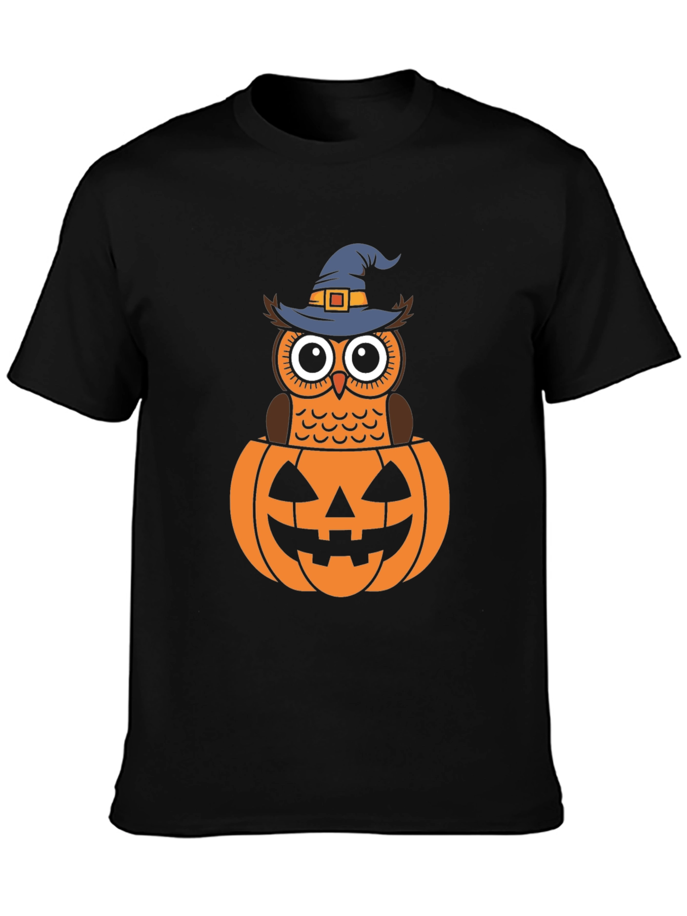 Halloween Owl in Pumpkin T-Shirt