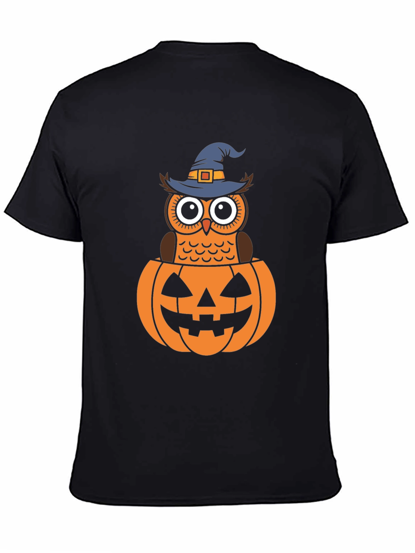 Halloween Owl in Pumpkin T-Shirt