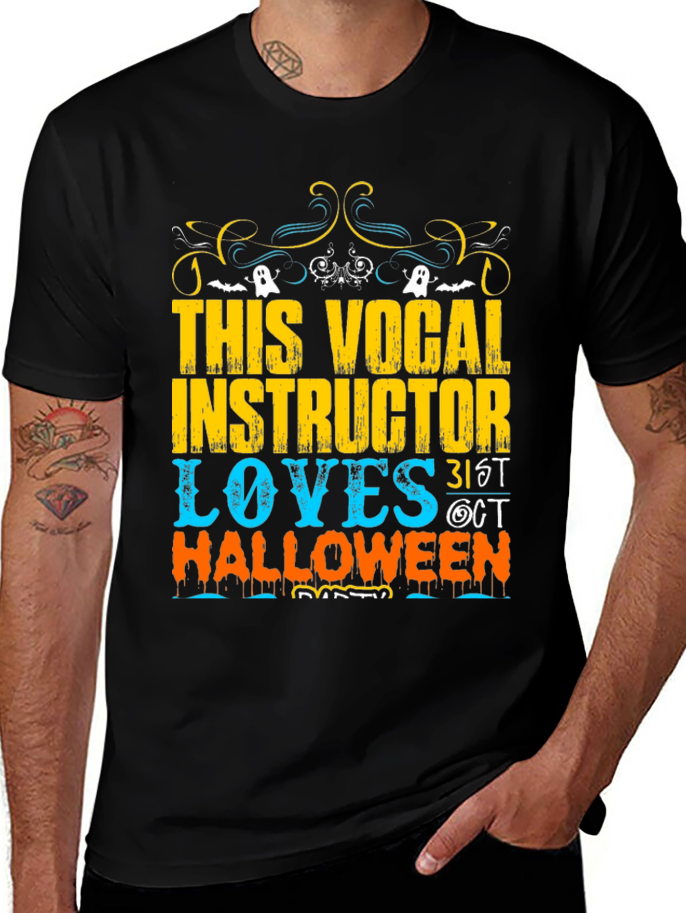 Vocal Instructor Halloween T-Shirt