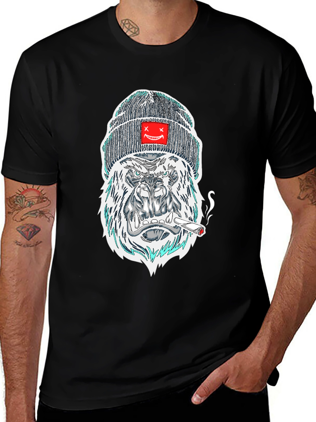 Cool Gorilla Graphic Tee