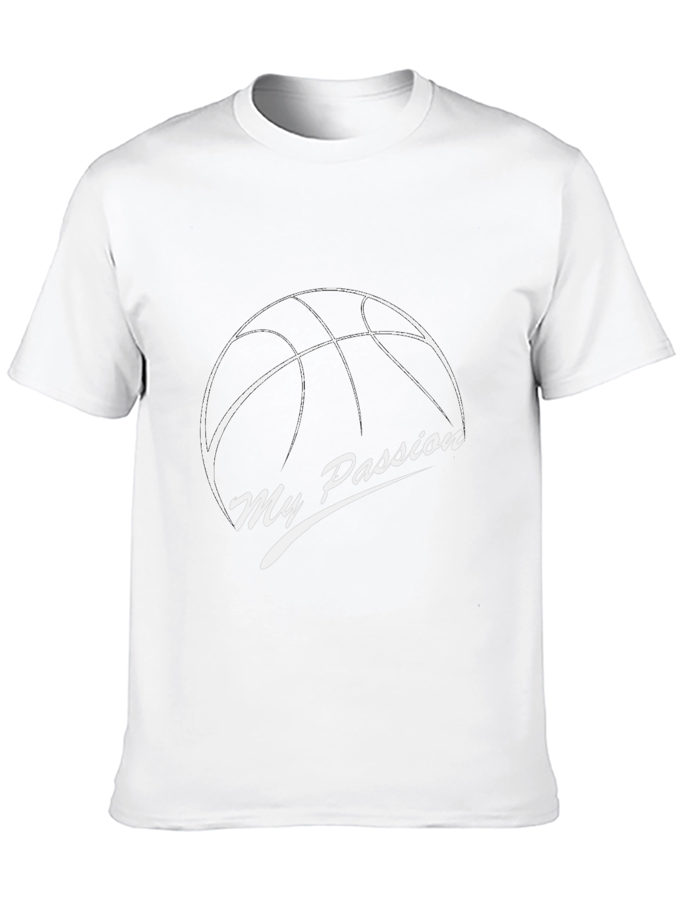 My Passion Basketball Graphic T-Shirt