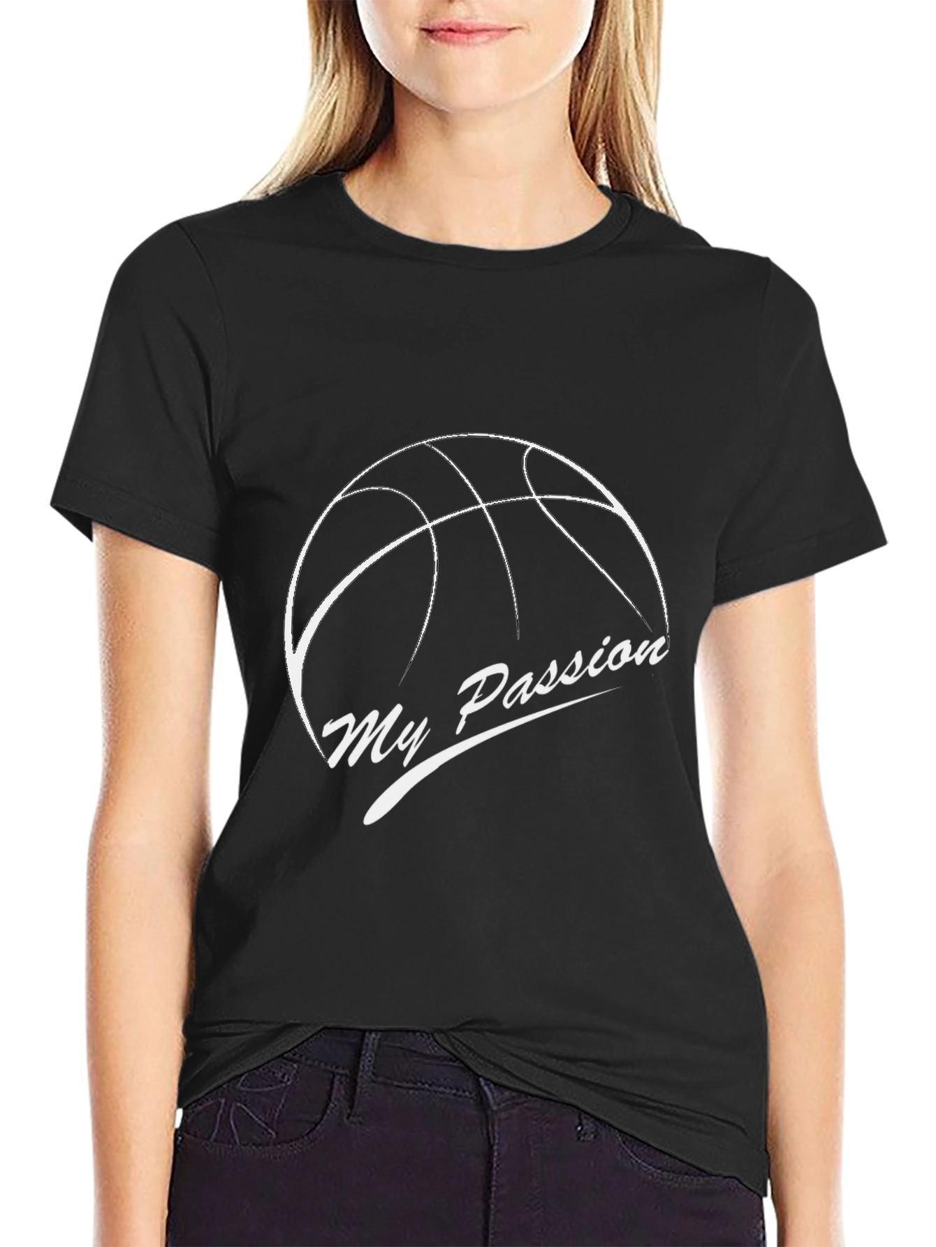 My Passion Basketball Graphic T-Shirt