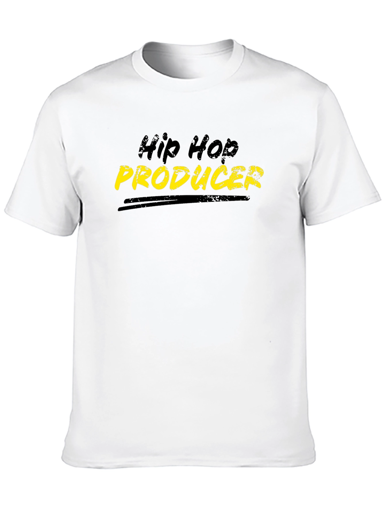 Hip Hop Producer Black Graphic Tee