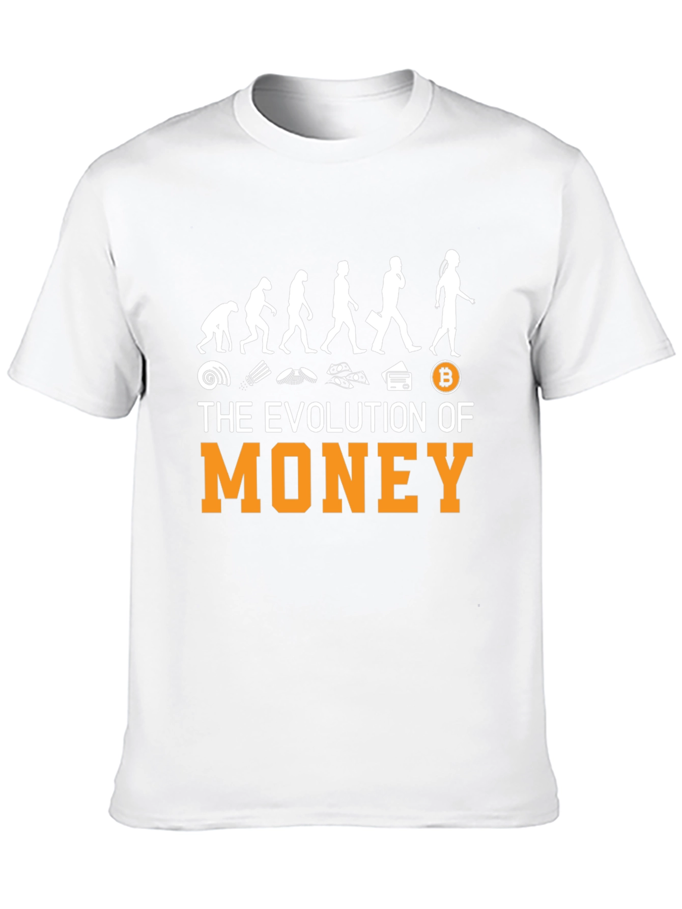 Evolution of Money Bitcoin T-Shirt