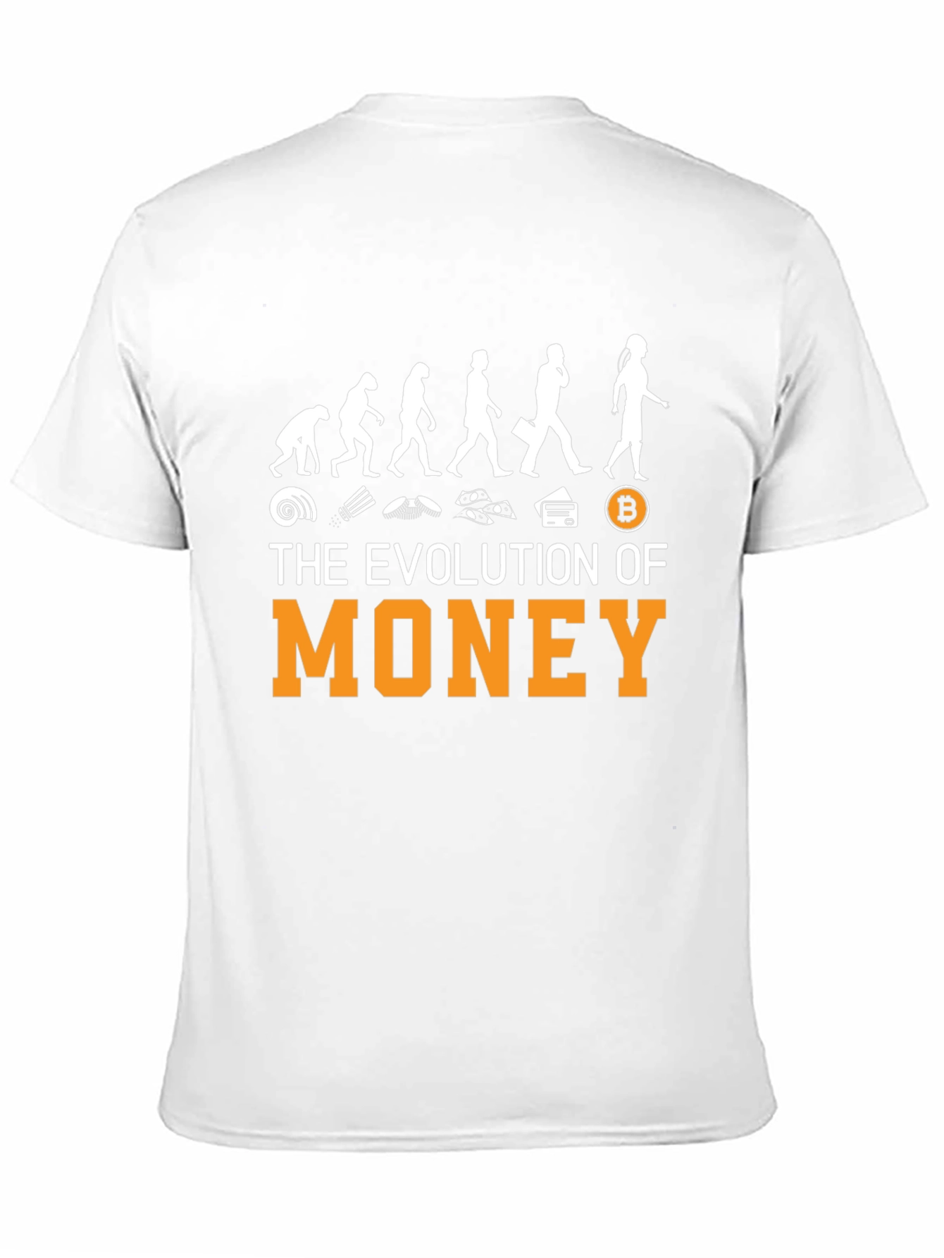 Evolution of Money Bitcoin T-Shirt