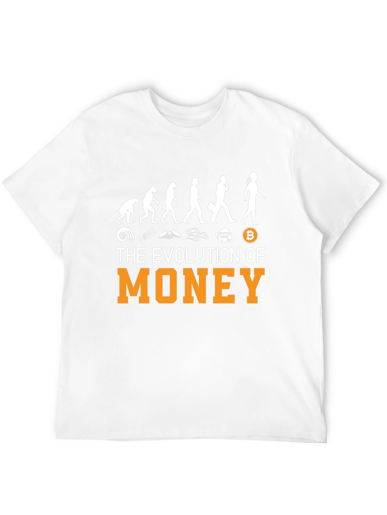 Evolution of Money Bitcoin T-Shirt