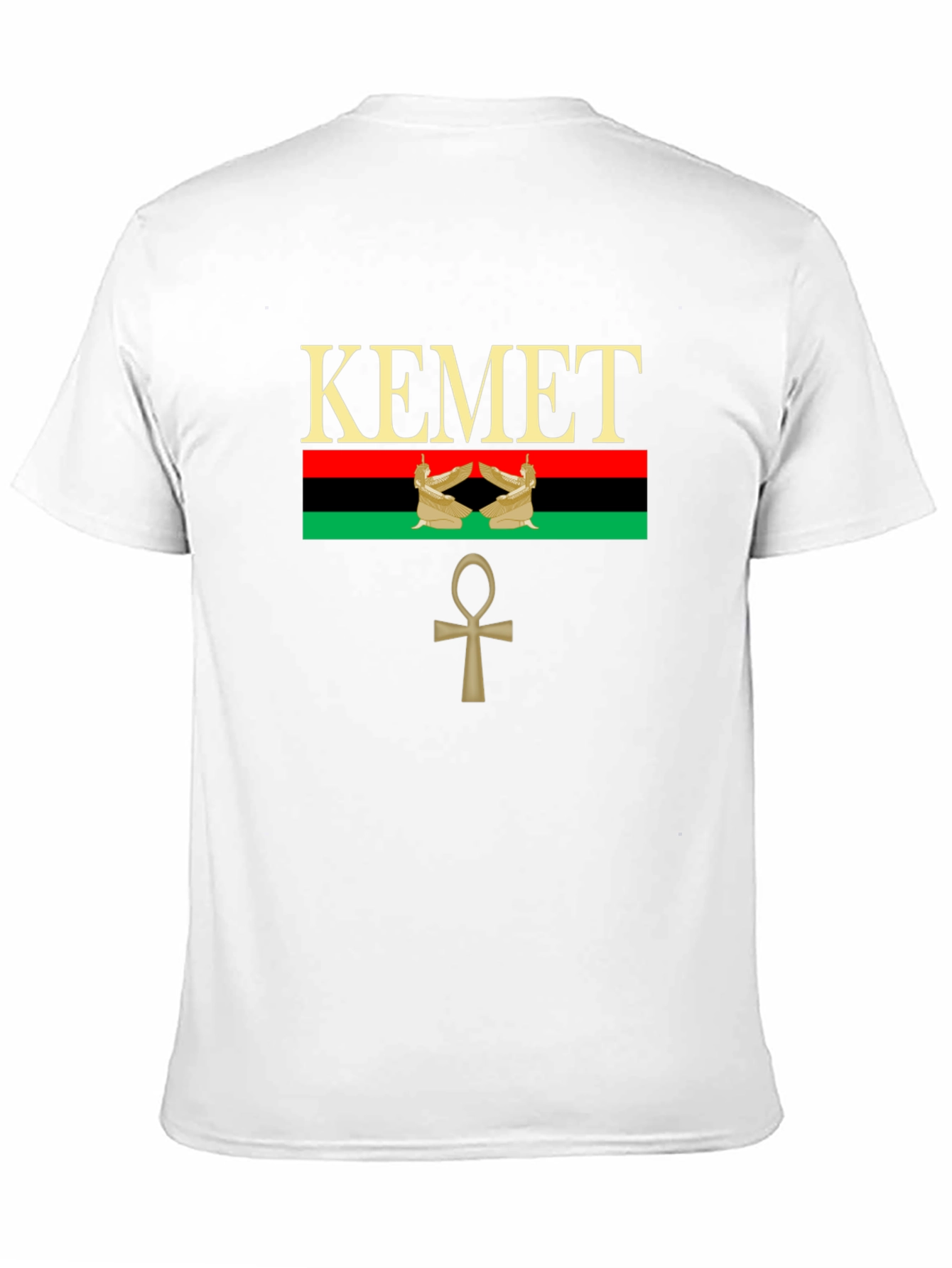 Kemetic T-Shirt - Egyptian Ankh Symbol