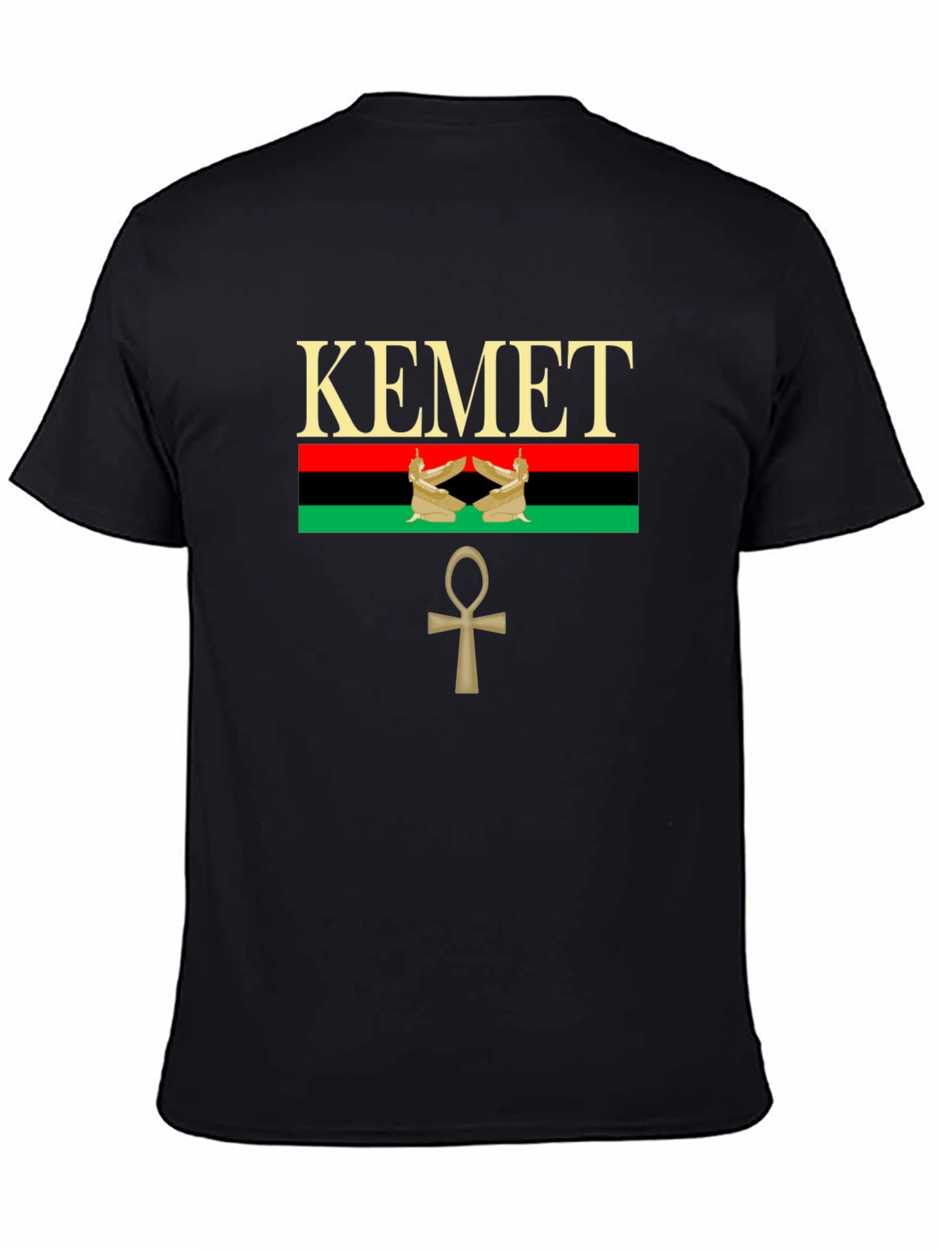 Kemetic T-Shirt - Egyptian Ankh Symbol