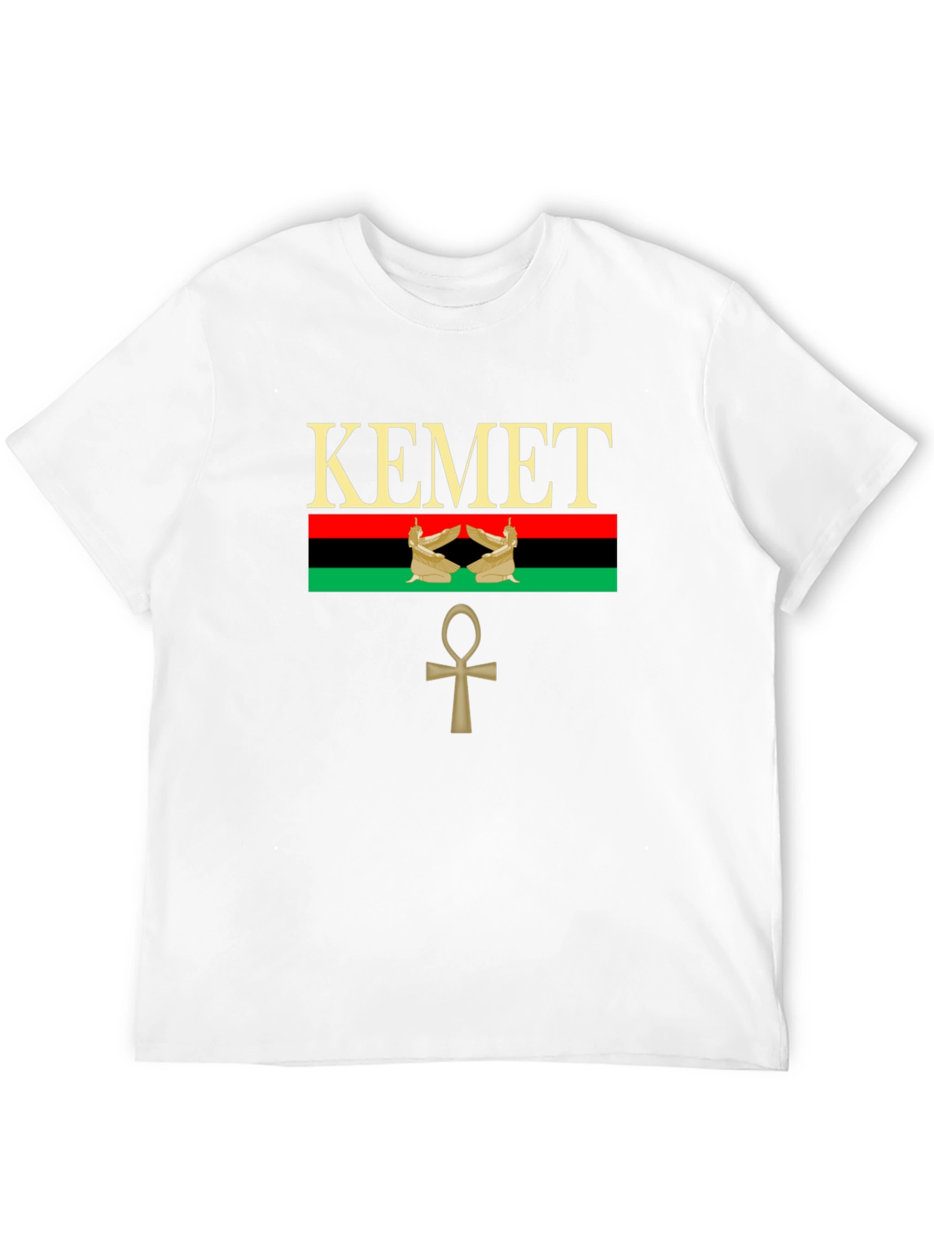 Kemetic T-Shirt - Egyptian Ankh Symbol