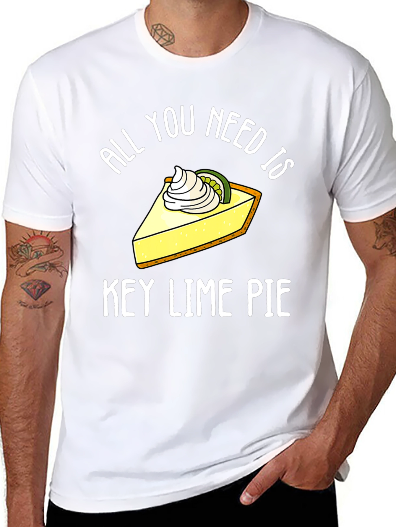 All You Need Is Key Lime Pie Funny T-Shirt
