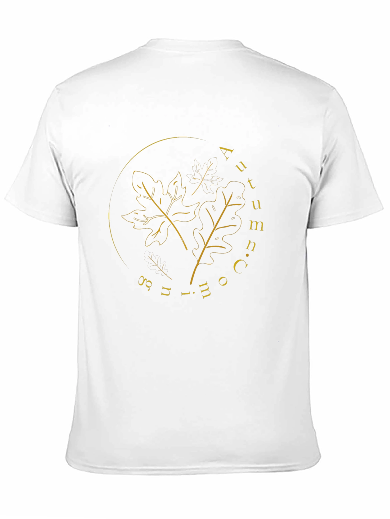 Autumn Moon Graphic Tee - Stylish Fall Design