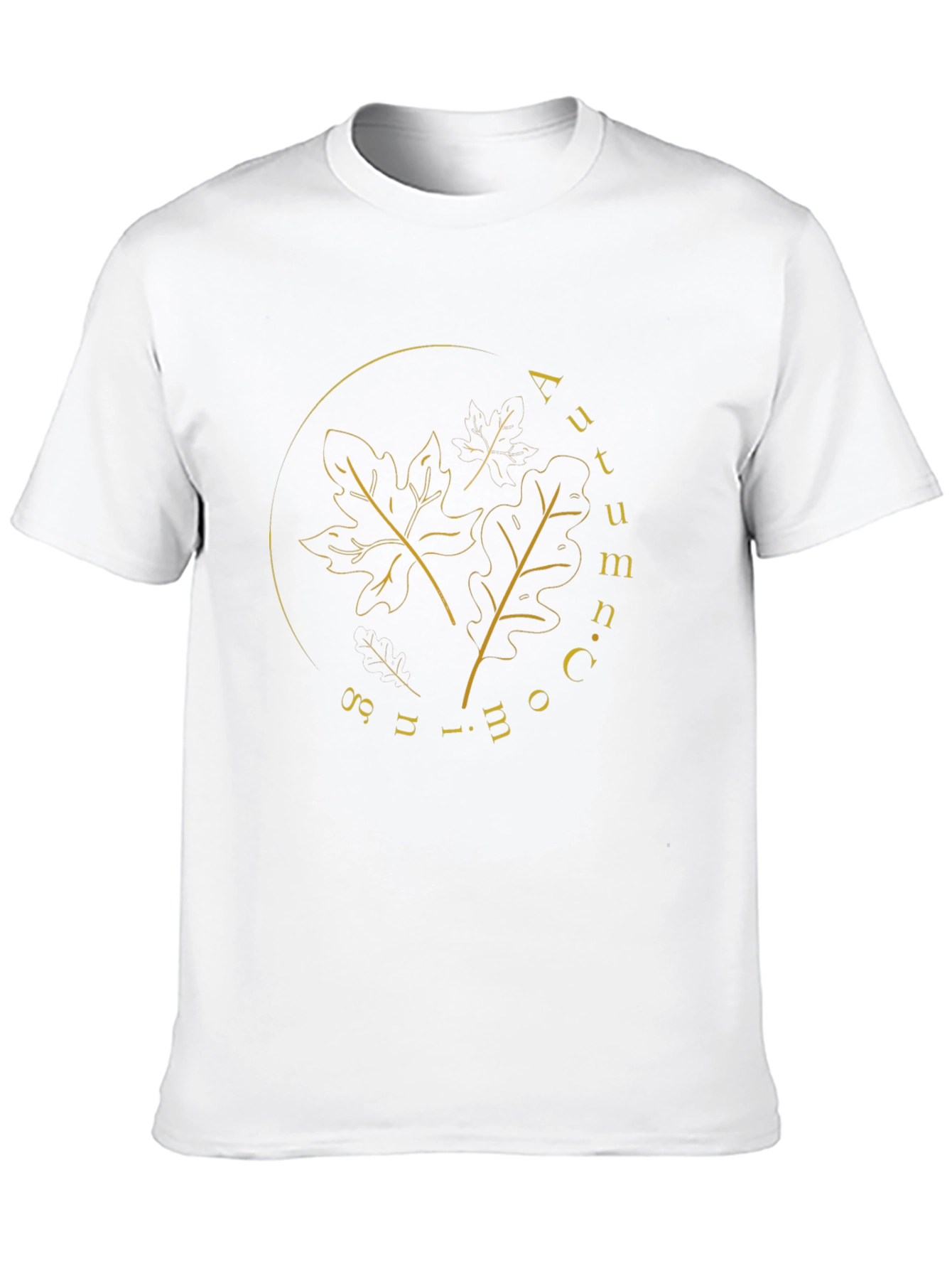 Autumn Moon Graphic Tee - Stylish Fall Design