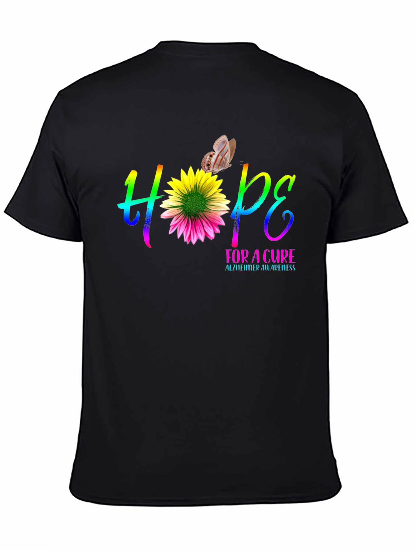 Hope for a Cure Alzheimers Awareness T-Shirt