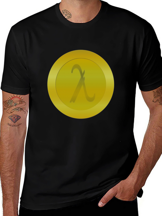Lambda Coin Graphic Tee - Black