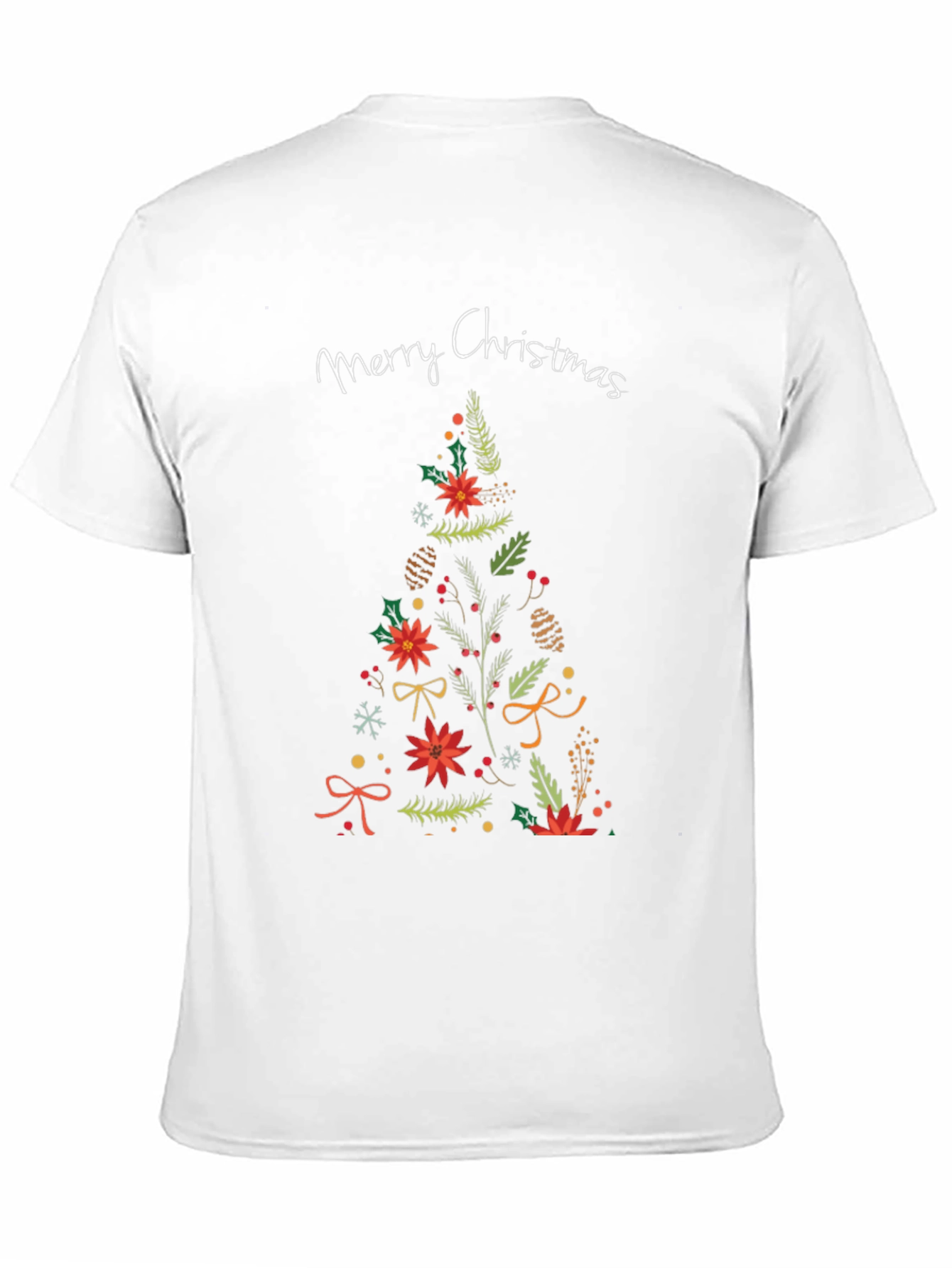 Festive Merry Christmas Tree T-Shirt