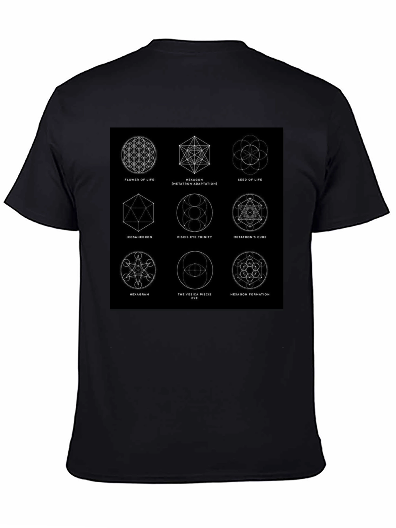 Sacred Geometry Black T-Shirt