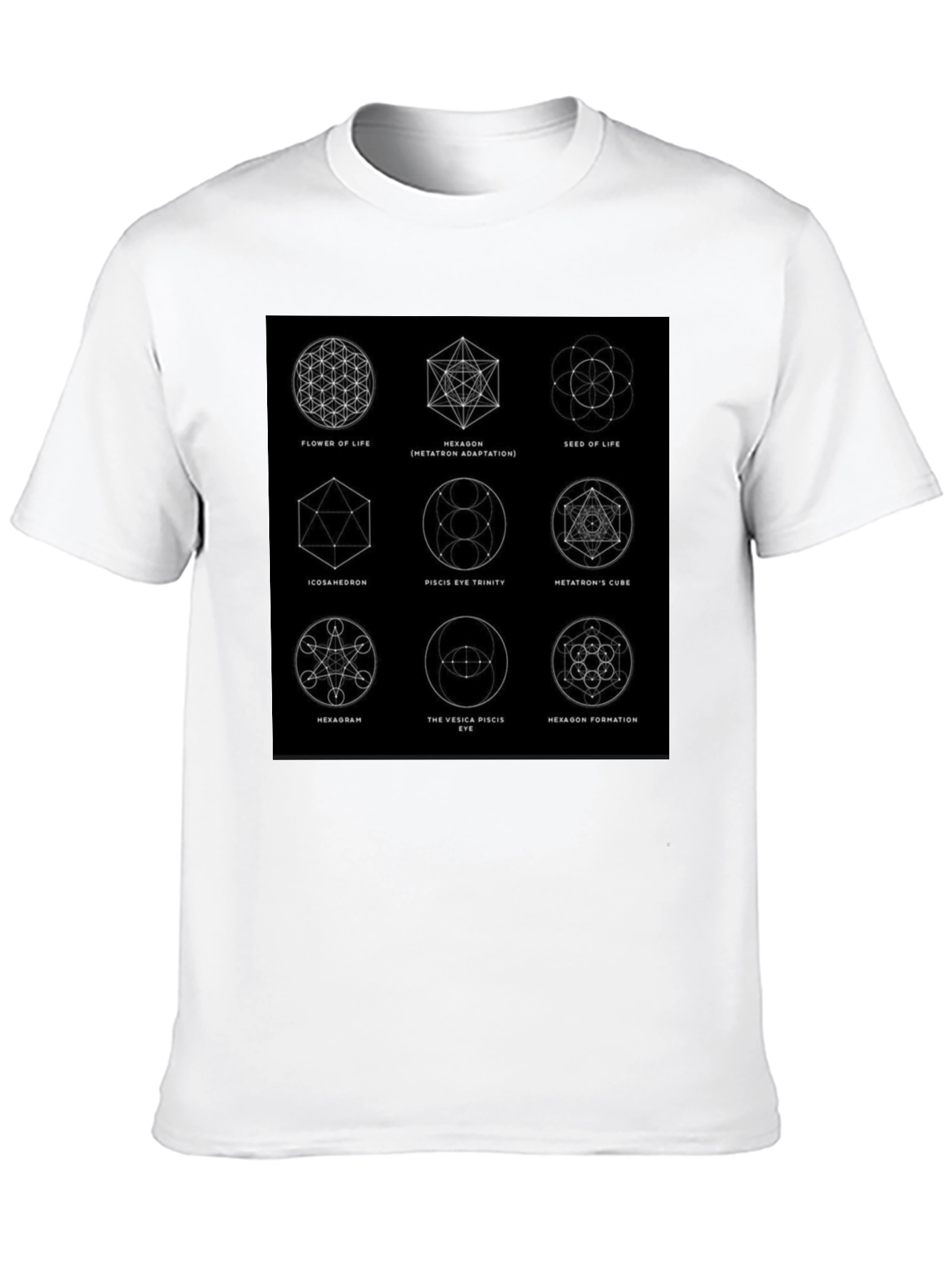 Sacred Geometry Black T-Shirt