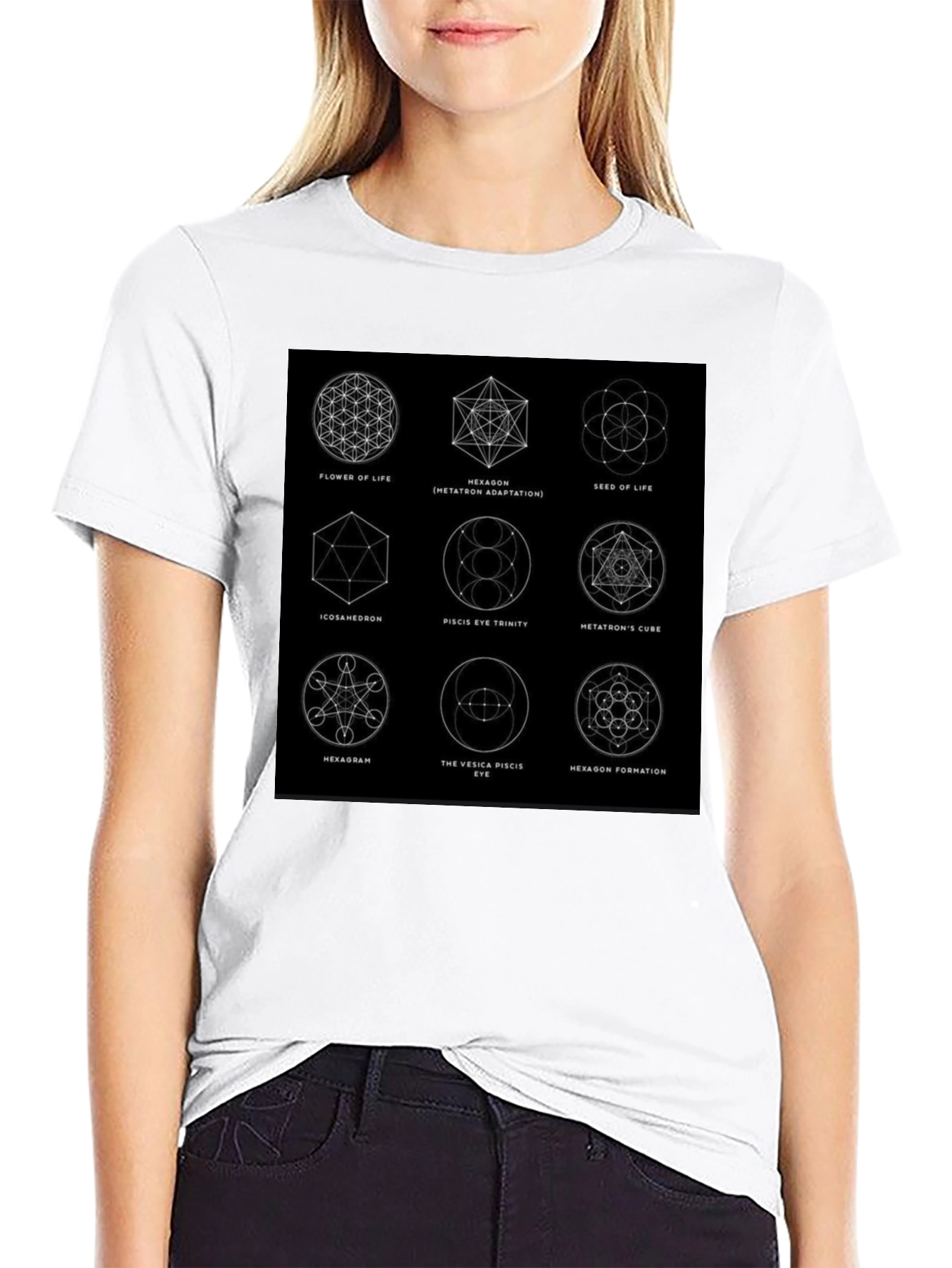 Sacred Geometry Black T-Shirt