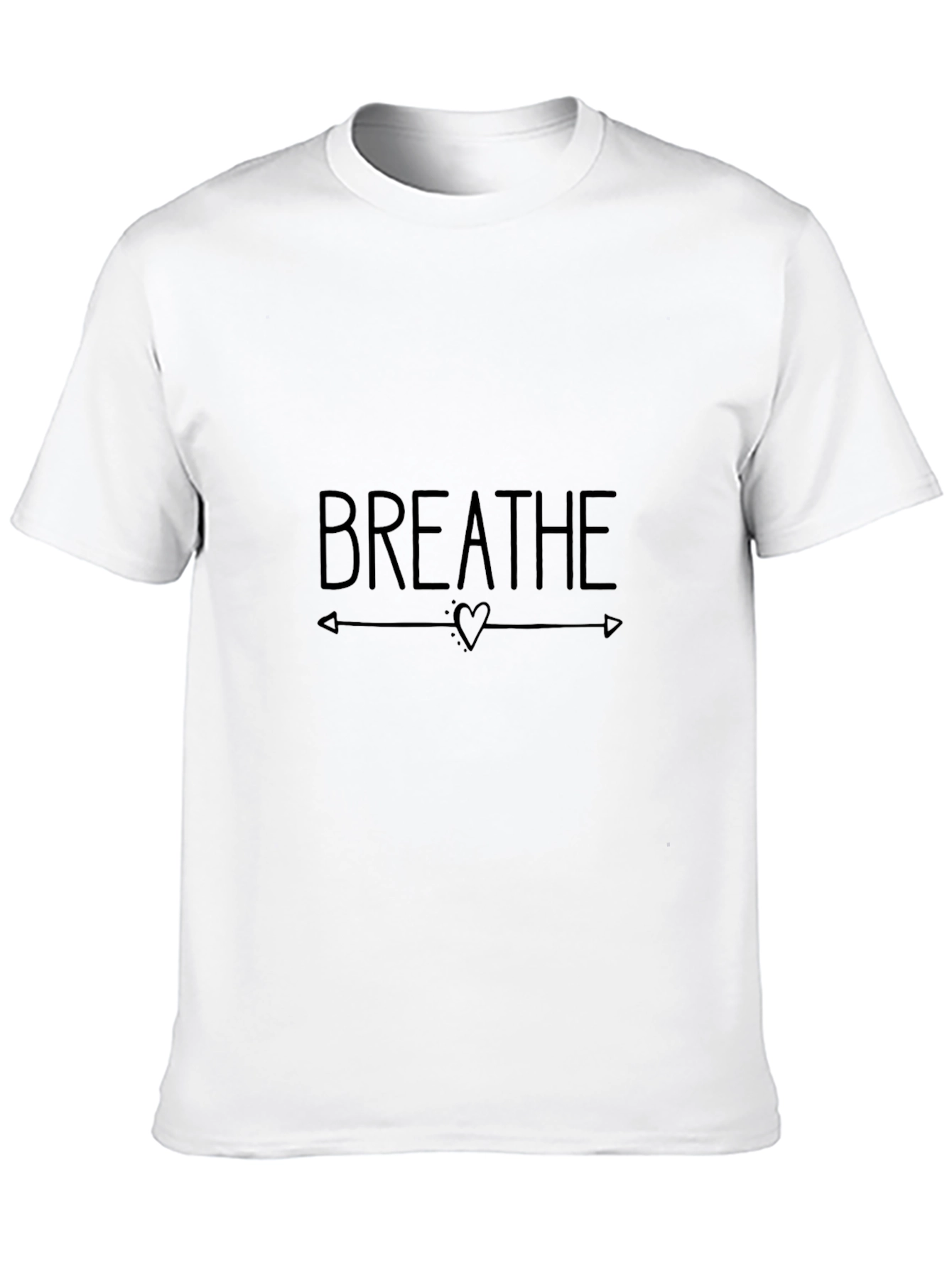Breathe Heart Graphic T-Shirt