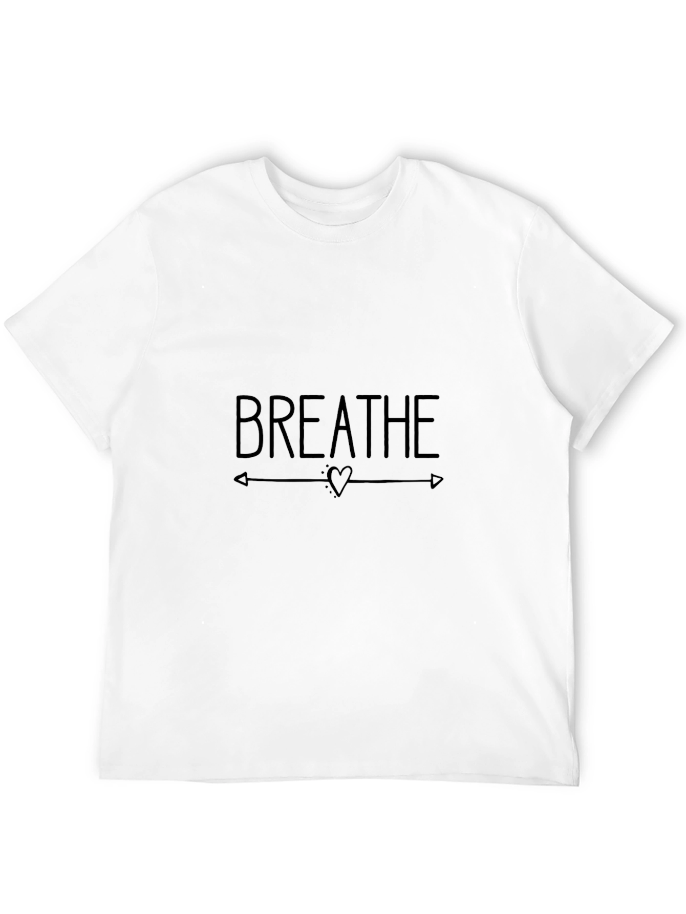 Breathe Heart Graphic T-Shirt