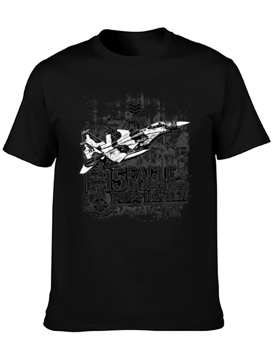 F-15 Eagle Fighter Jet Graphic T-Shirt