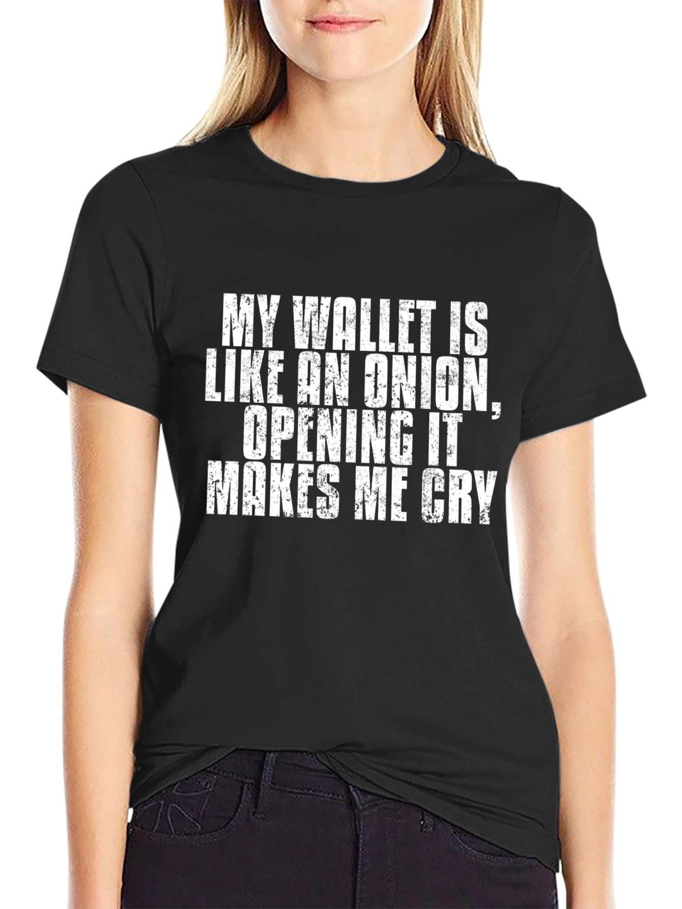 Wallet Onion Humor T-Shirt - Funny Mens Tee