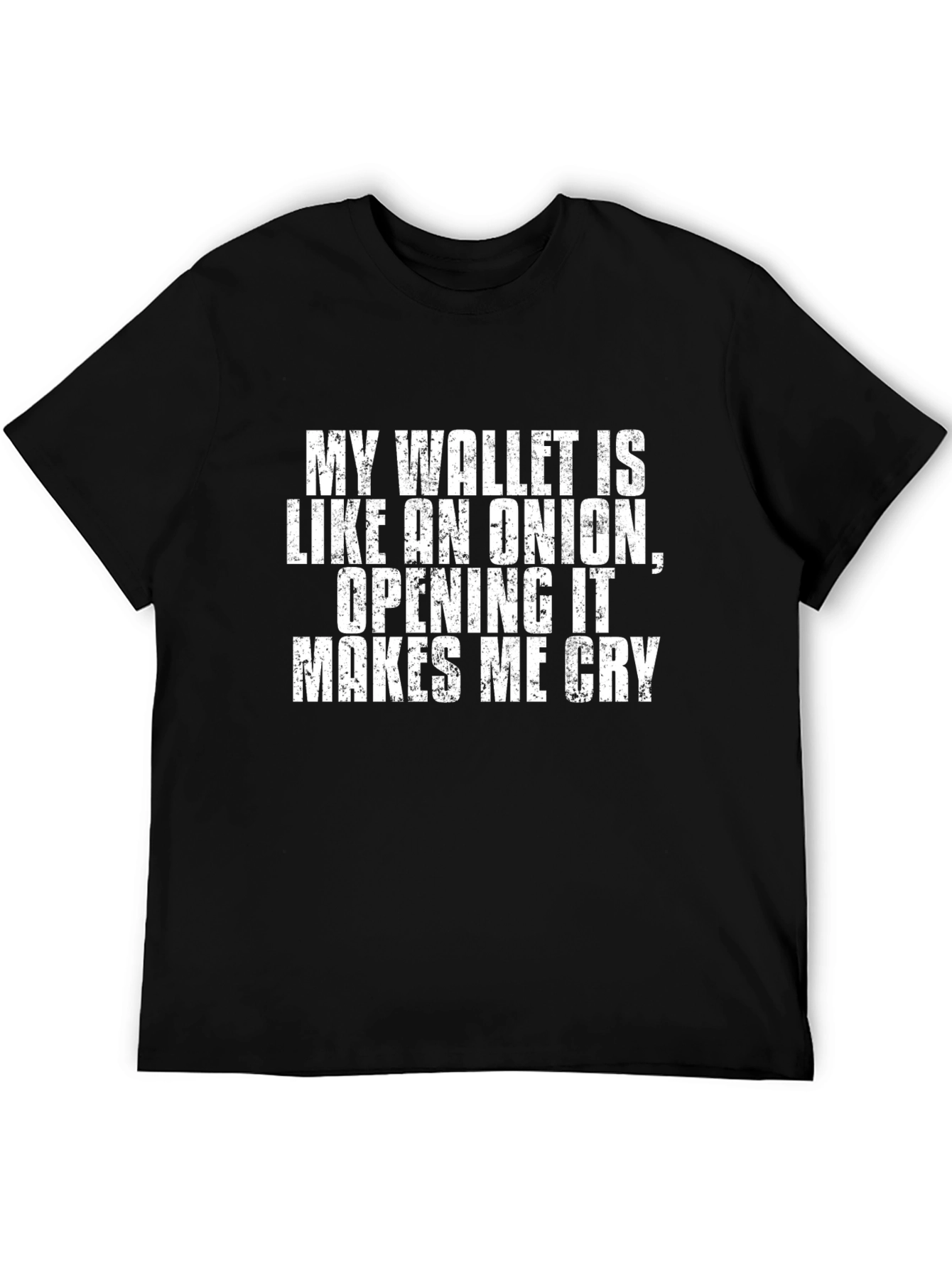 Wallet Onion Humor T-Shirt - Funny Mens Tee