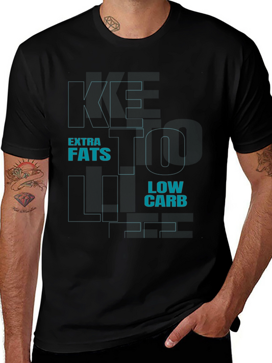 Keto Life T-Shirt - Extra Fats Low Carb