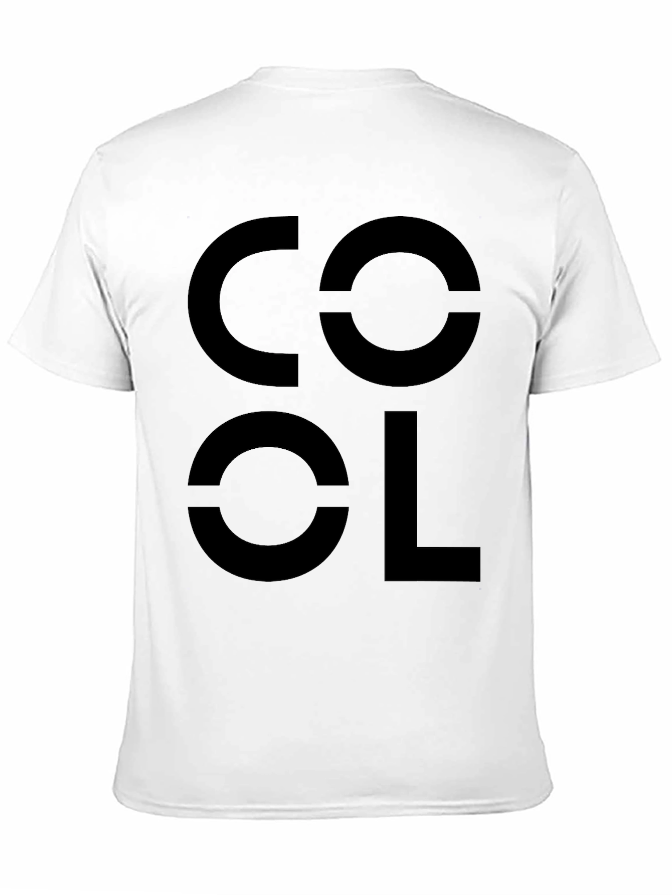 Cool Graphic Print Black T-Shirt