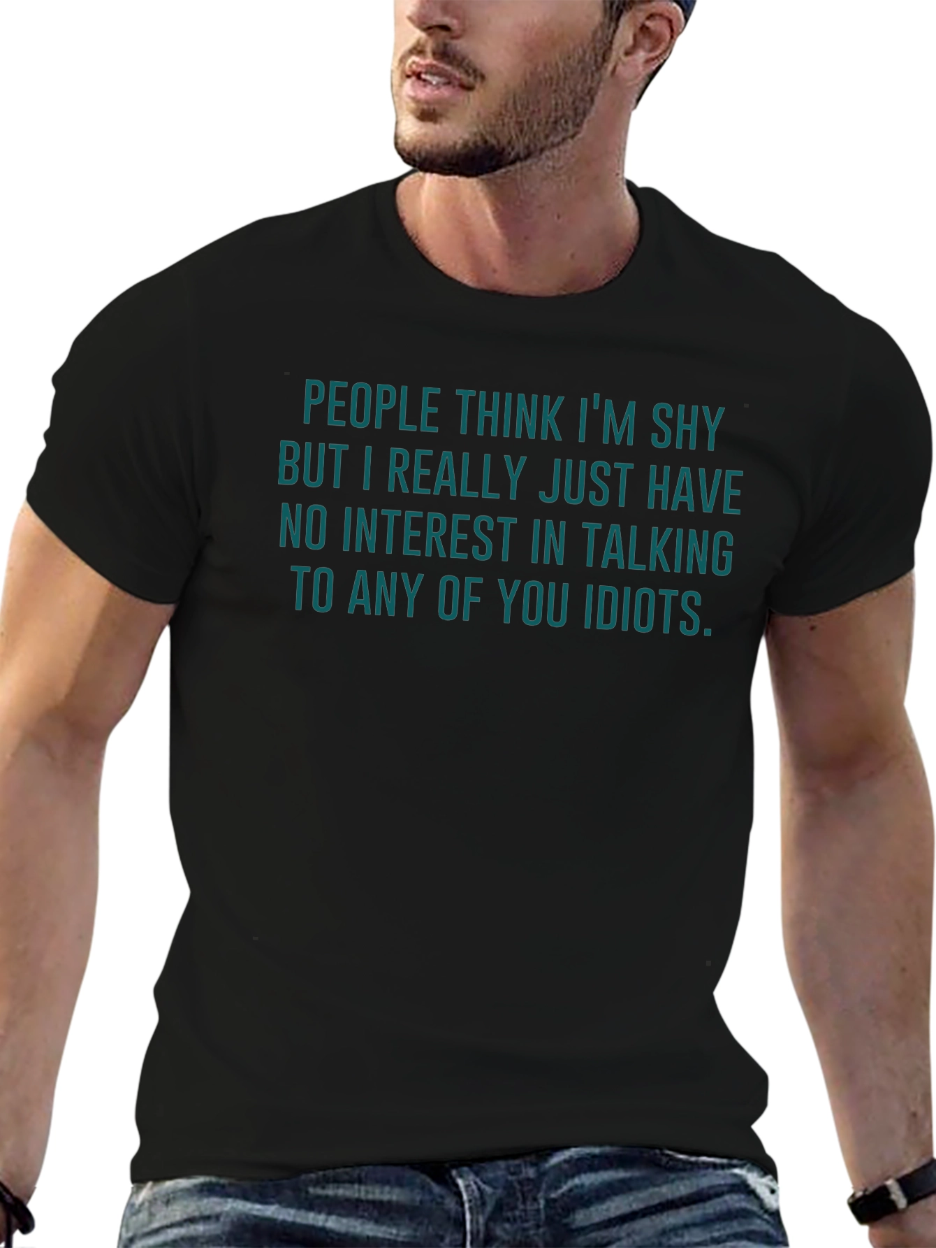 Shy Funny Sarcastic T-Shirt